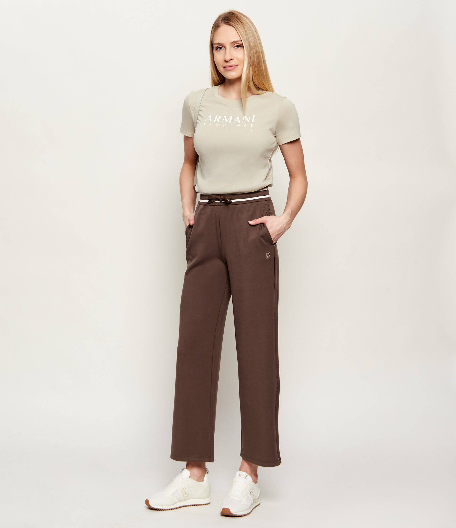 Armani Exchange Pantaloni de trening | Loose fit