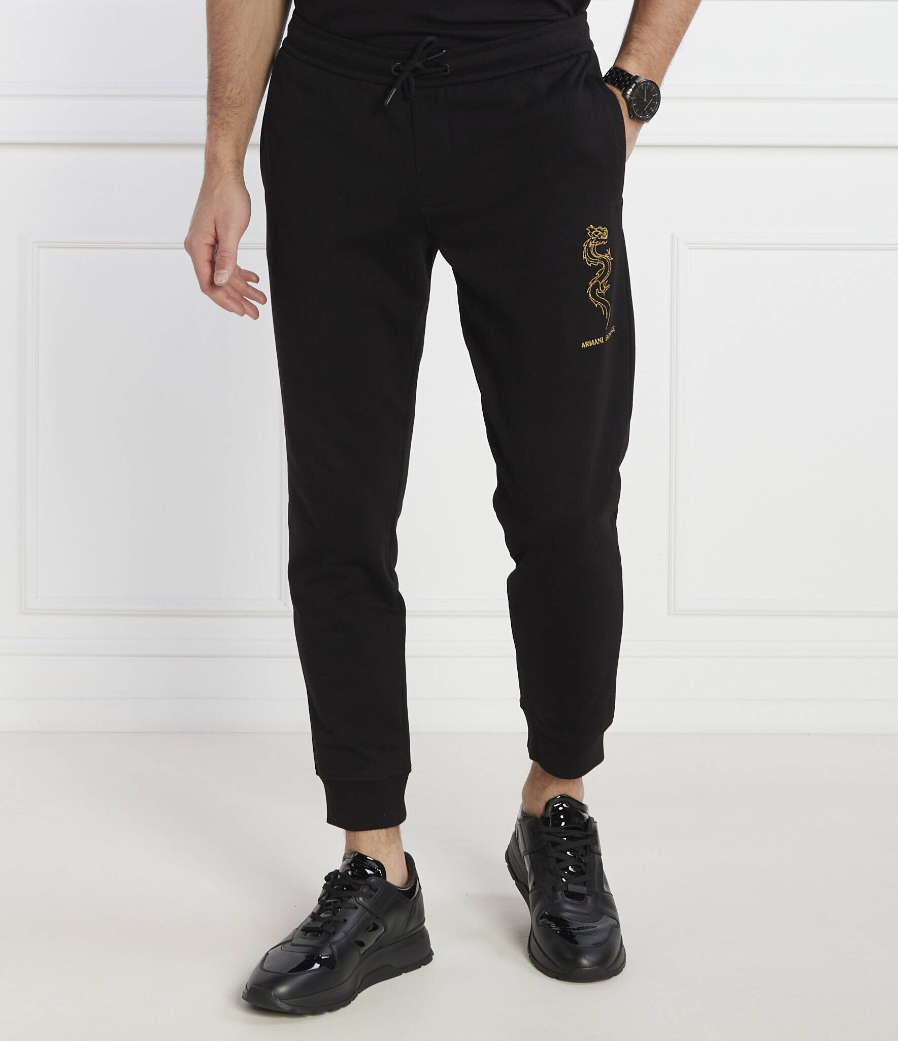 Armani Exchange Pantaloni de trening | Regular Fit