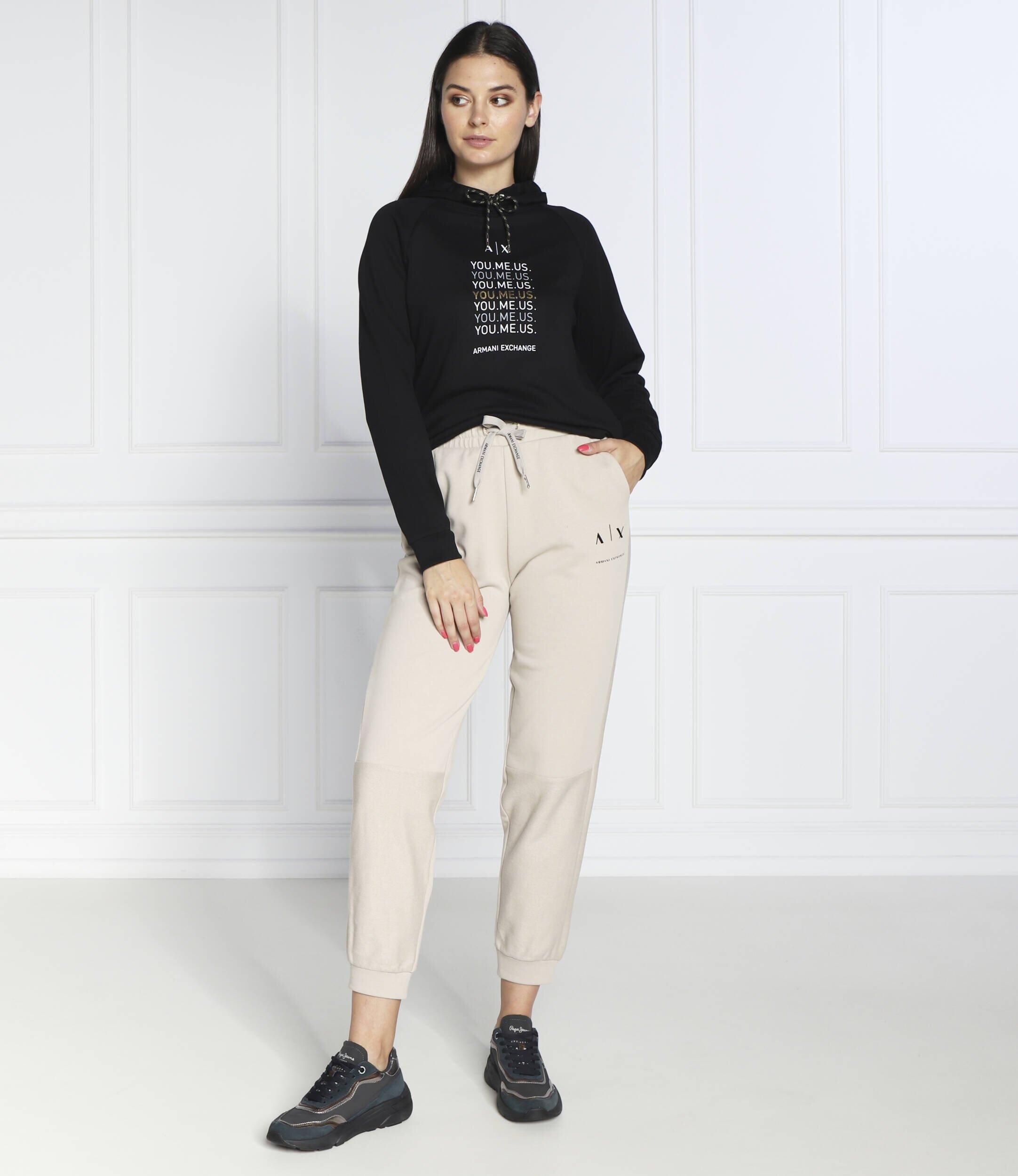 Armani Exchange Pantaloni de trening | Regular Fit