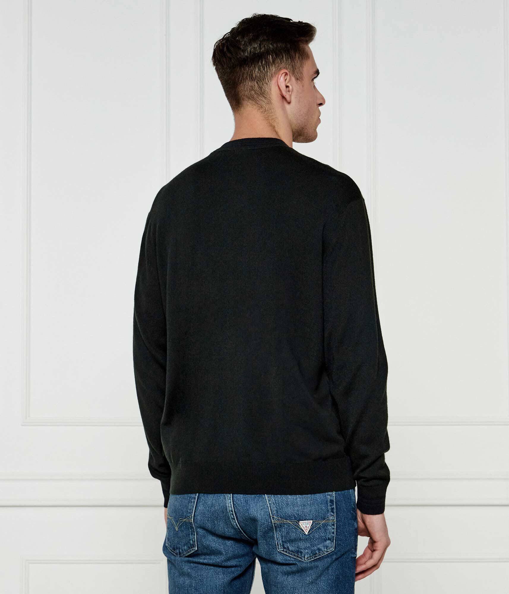 Armani Exchange Pulover | Regular Fit cu adaos de lână