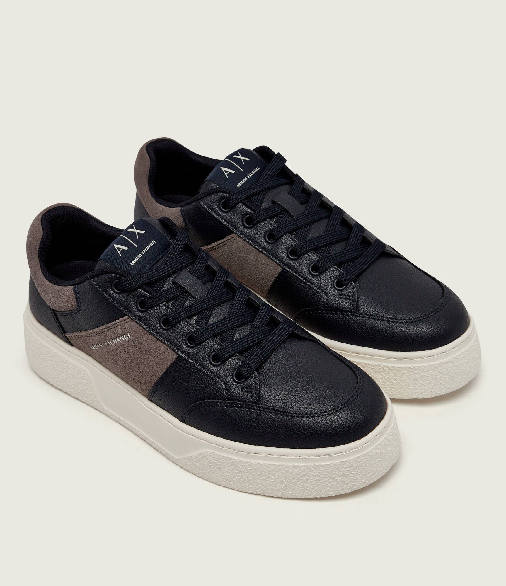 Armani Exchange Sneakers | piele întoarsă