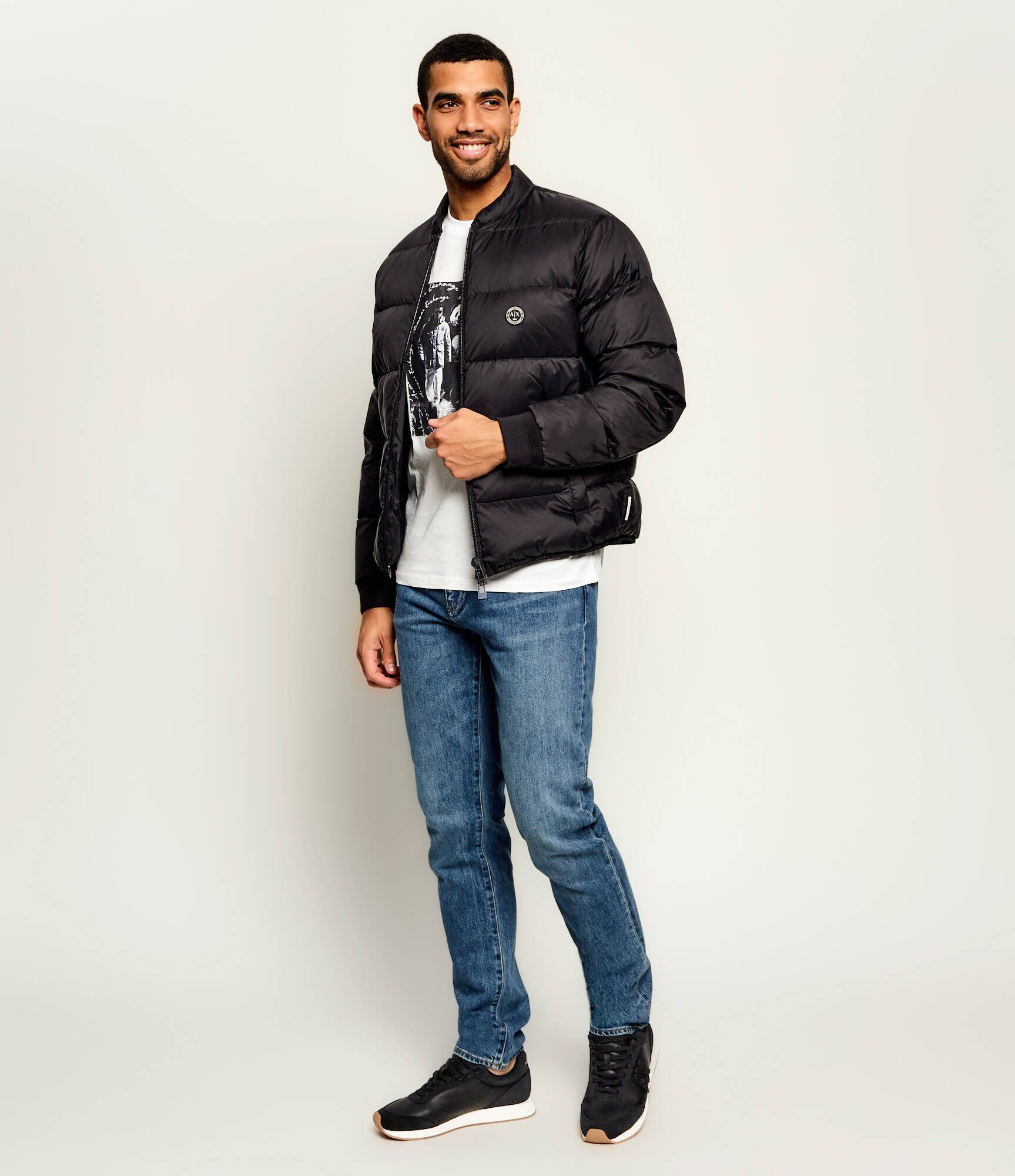 Armani Exchange Sneakers | piele întoarsă