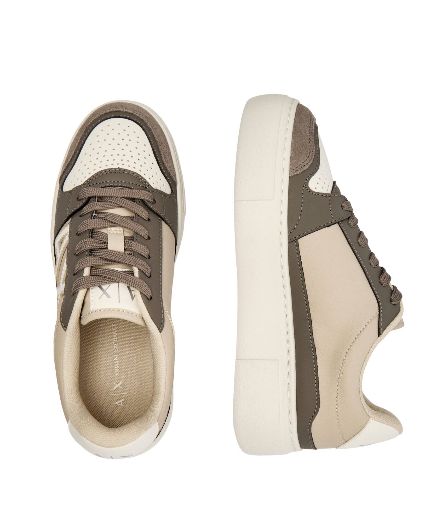 Armani Exchange Sneakers | piele întoarsă
