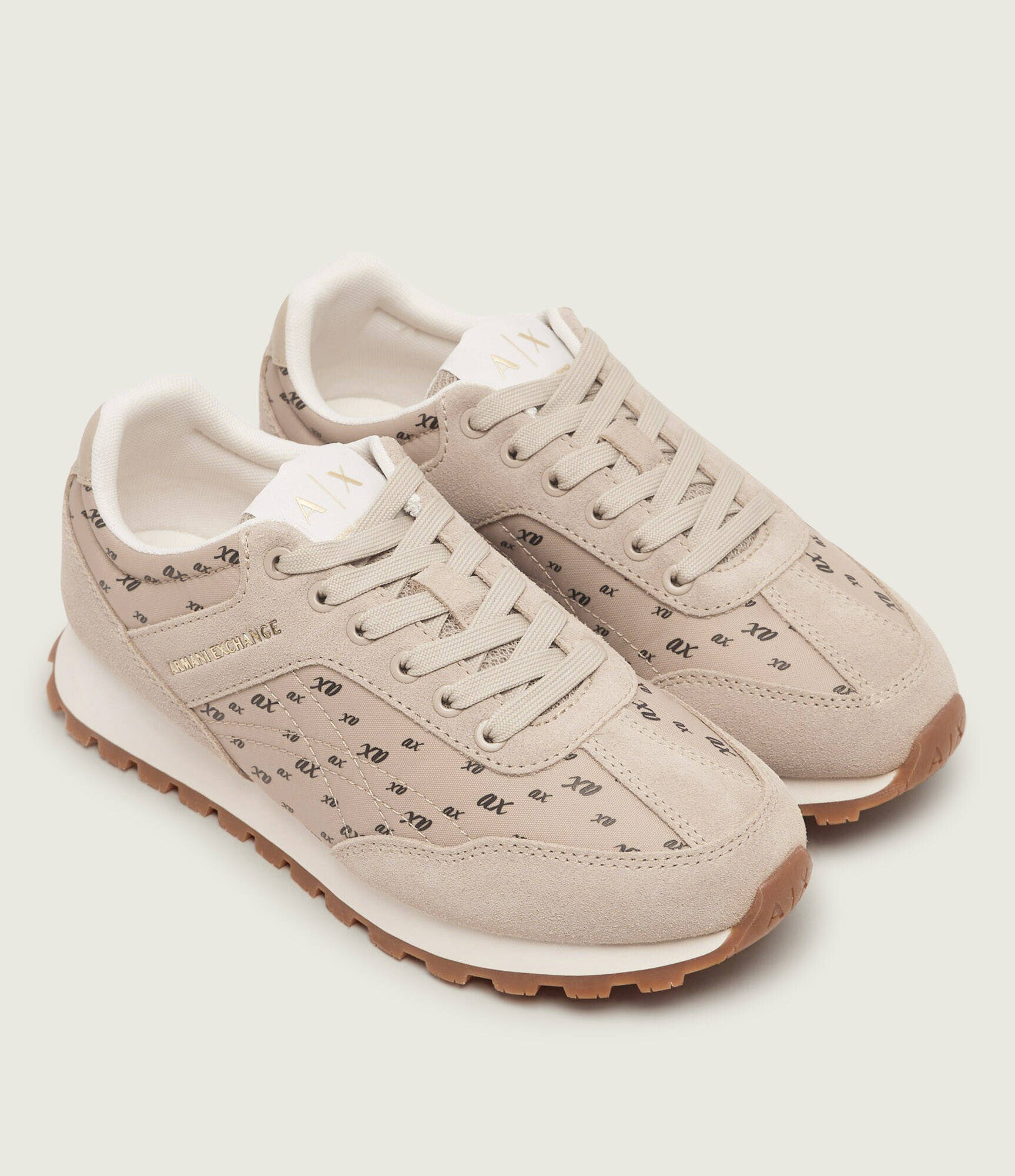 Armani Exchange Sneakers | piele întoarsă