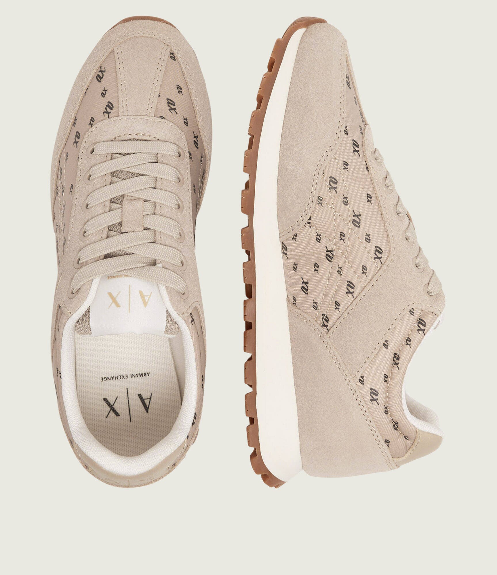 Armani Exchange Sneakers | piele întoarsă