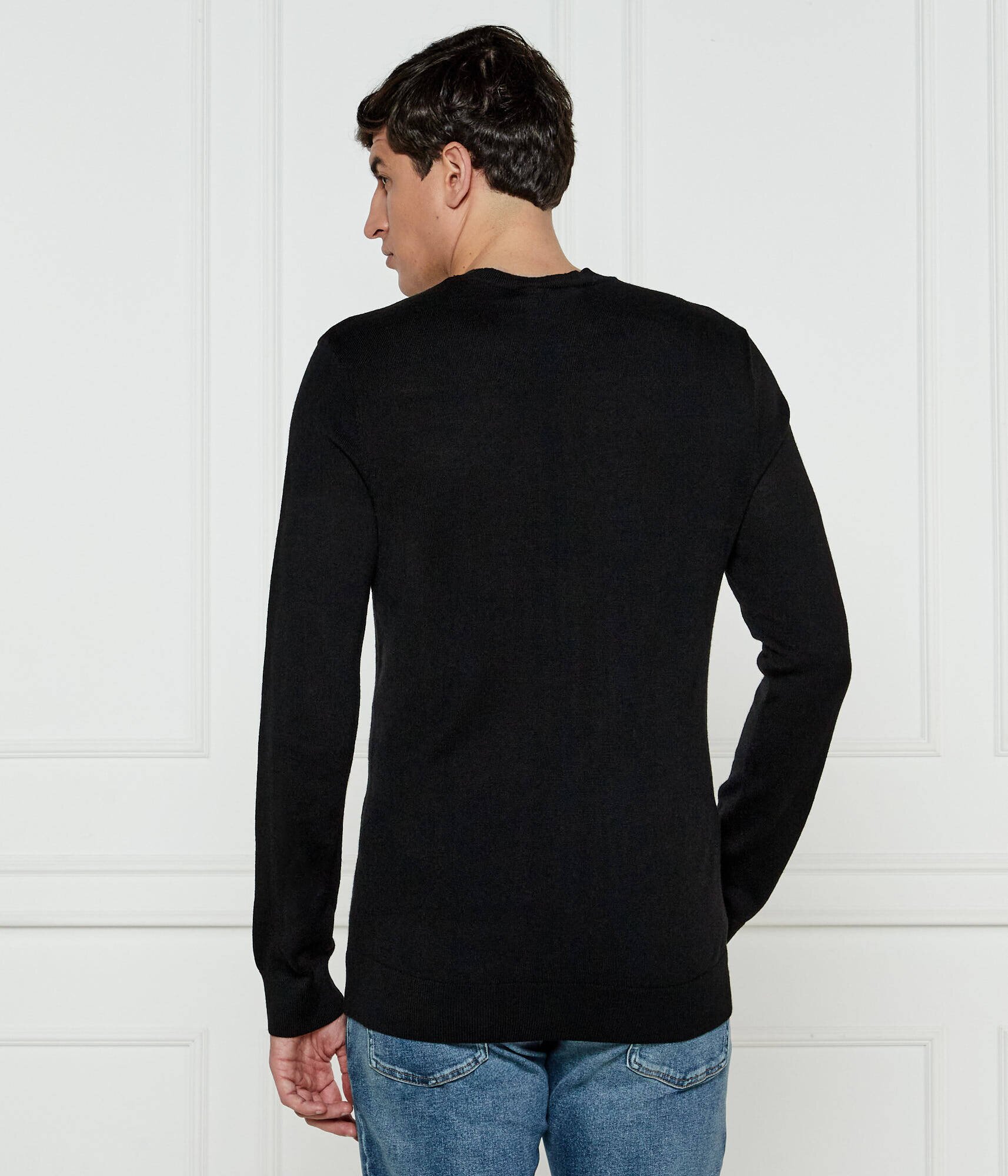 Armani Exchange Sweter | Regular Fit cu adaos de lână