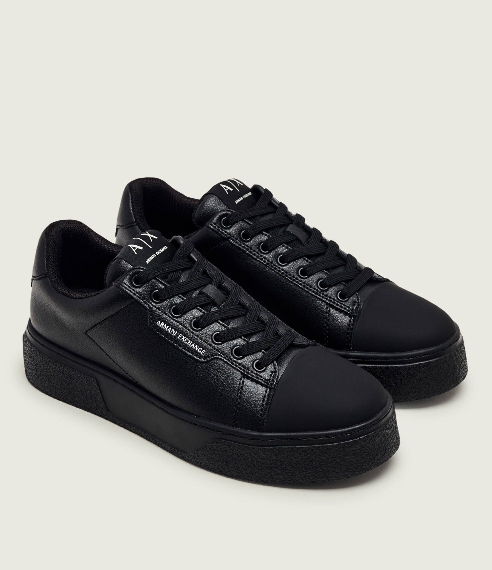 Armani Exchange Teniși din piele