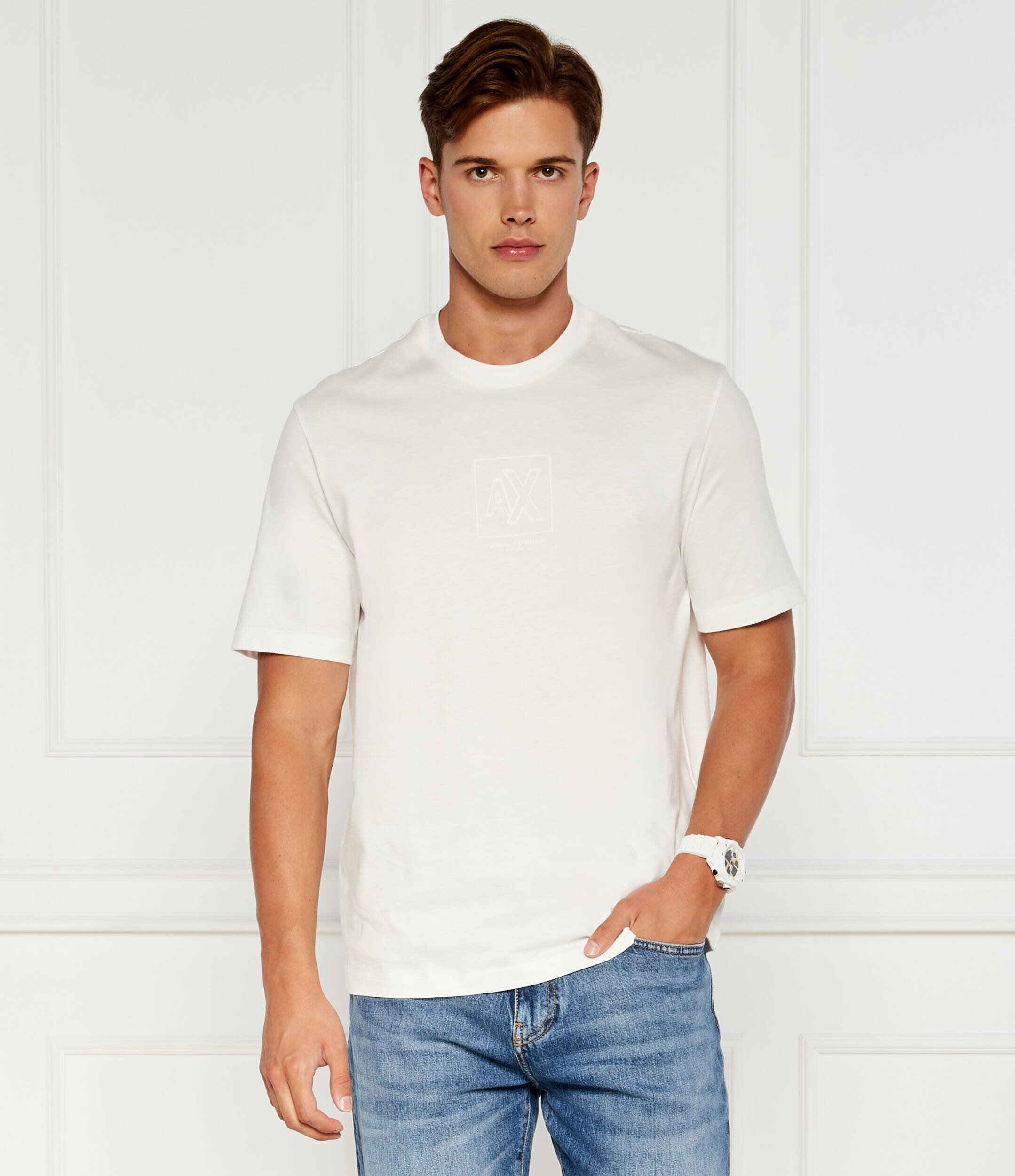 Armani Exchange Tricou | Loose fit