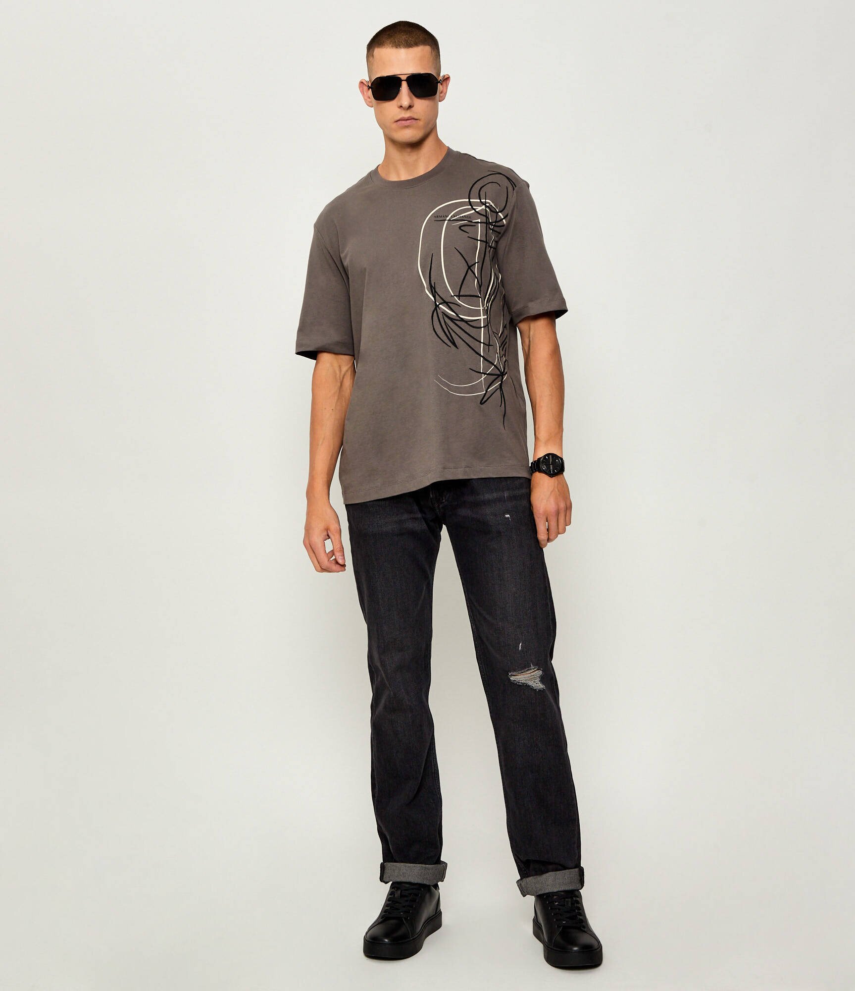 Armani Exchange Tricou | regular fit