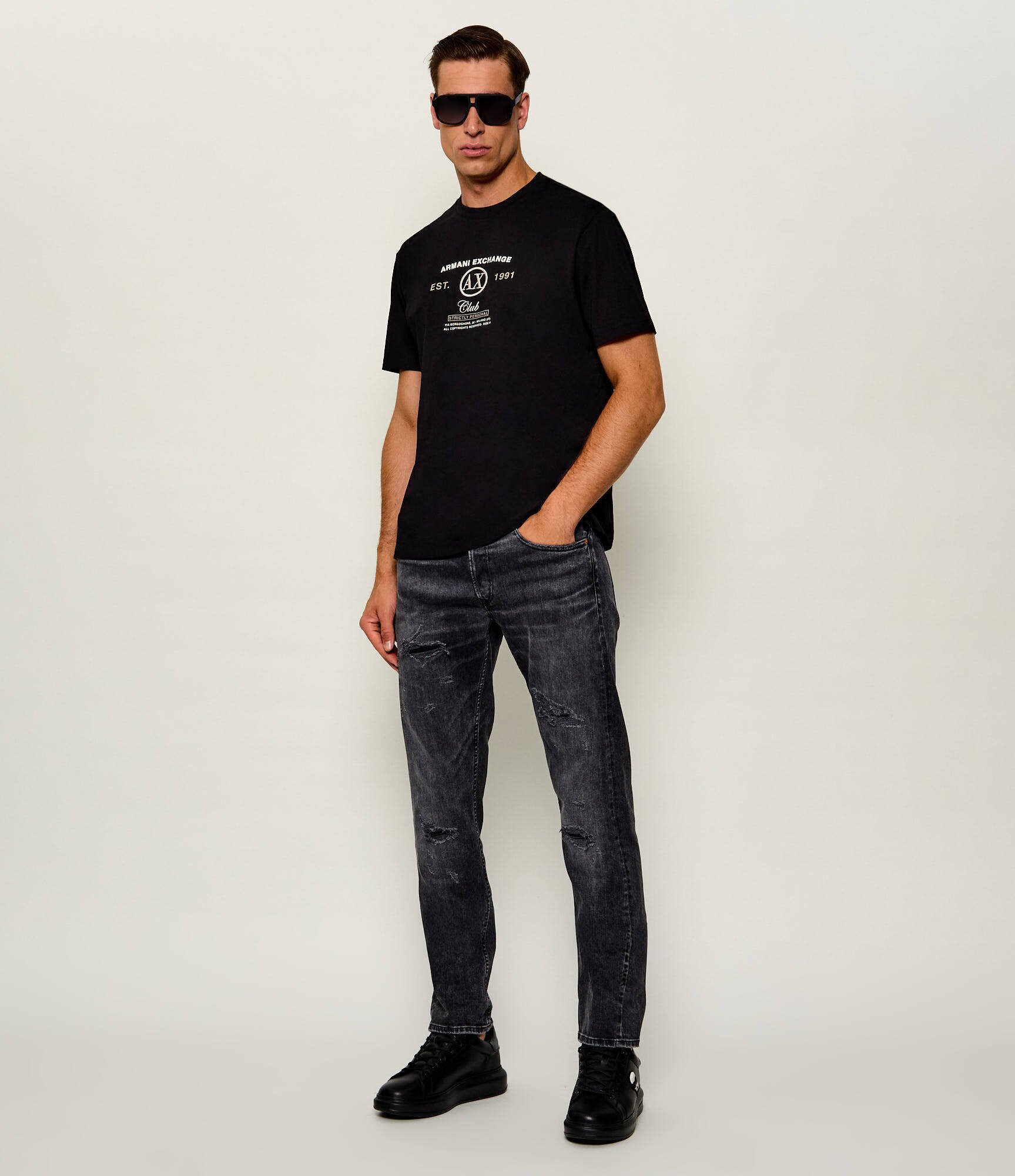 Armani Exchange Tricou | regular fit
