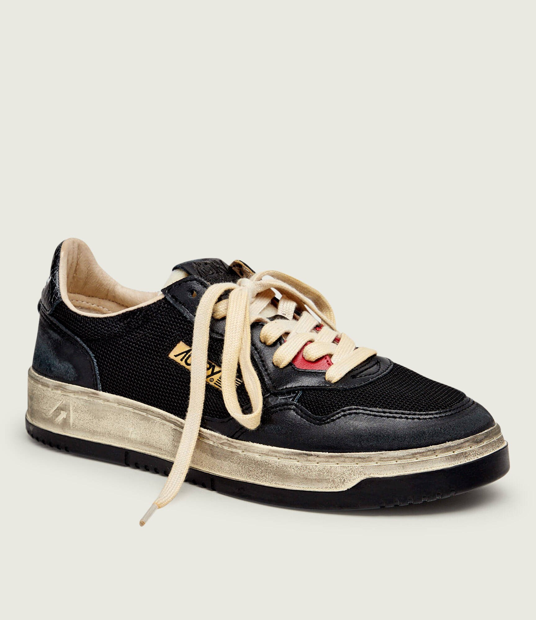 Autry Sneakers Sup Vint cu adaos de piele
