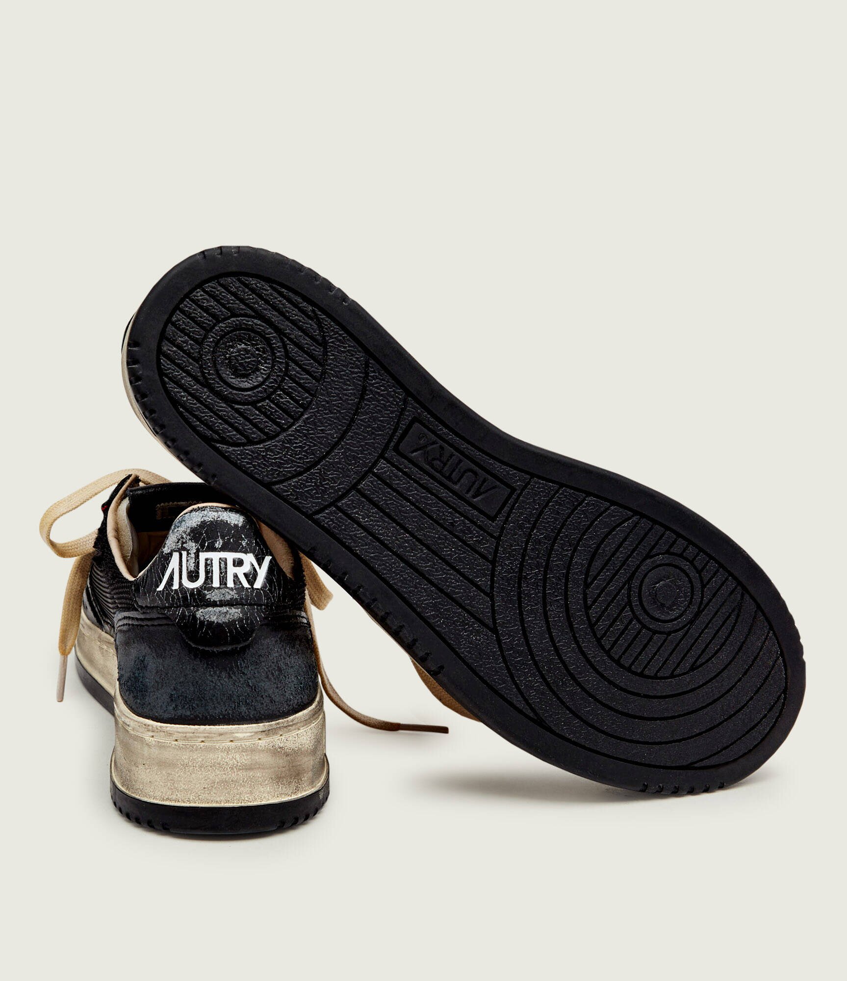 Autry Sneakers Sup Vint cu adaos de piele
