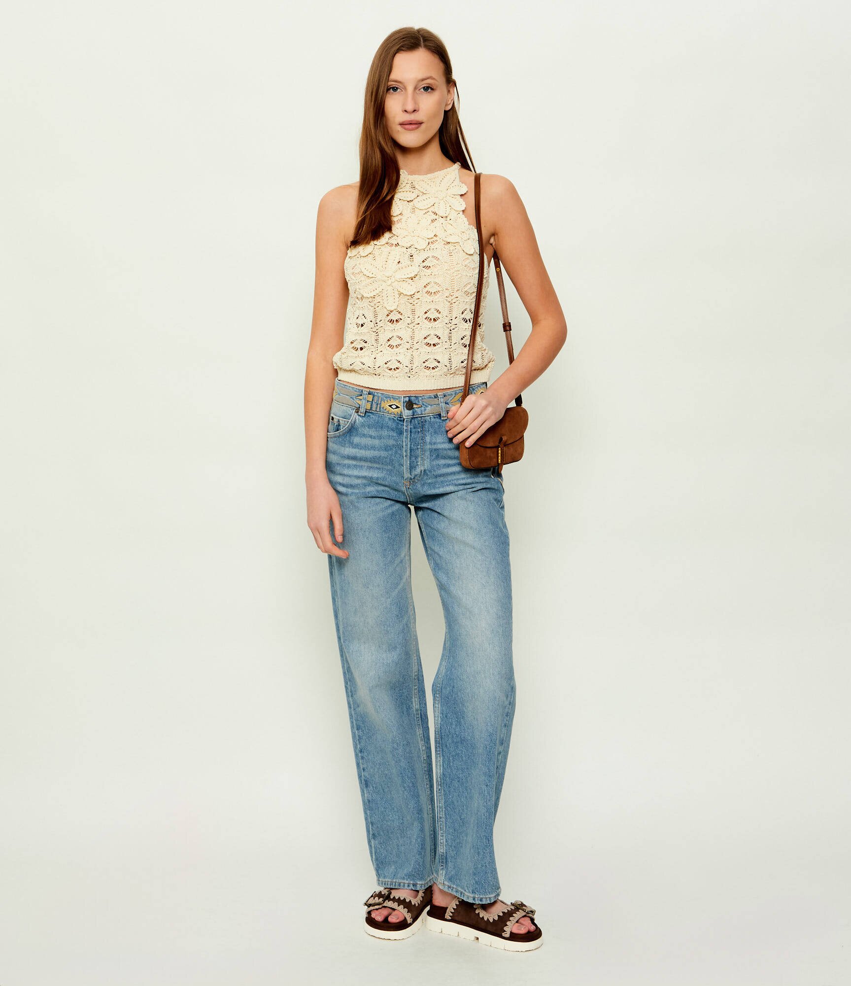 BA&SH Blugi Rizie | Relaxed fit | low rise