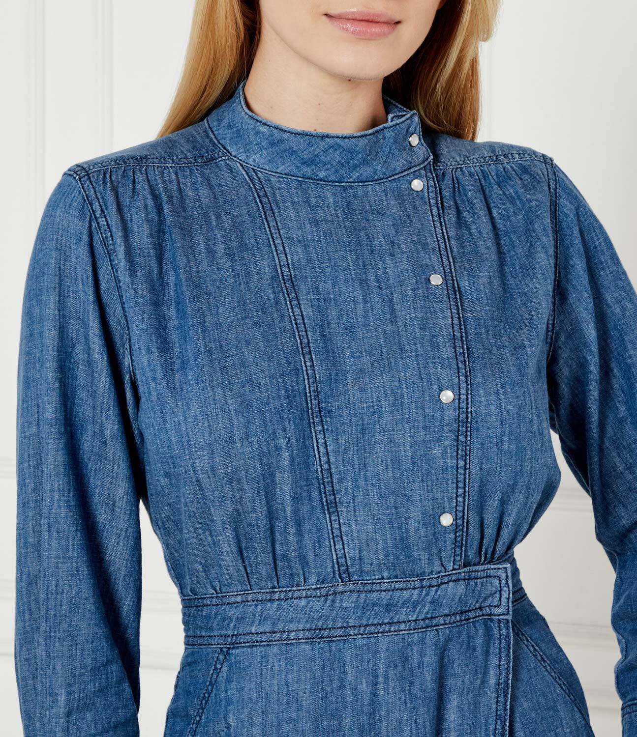 BA&SH De blugi rochie Robe WAKIE