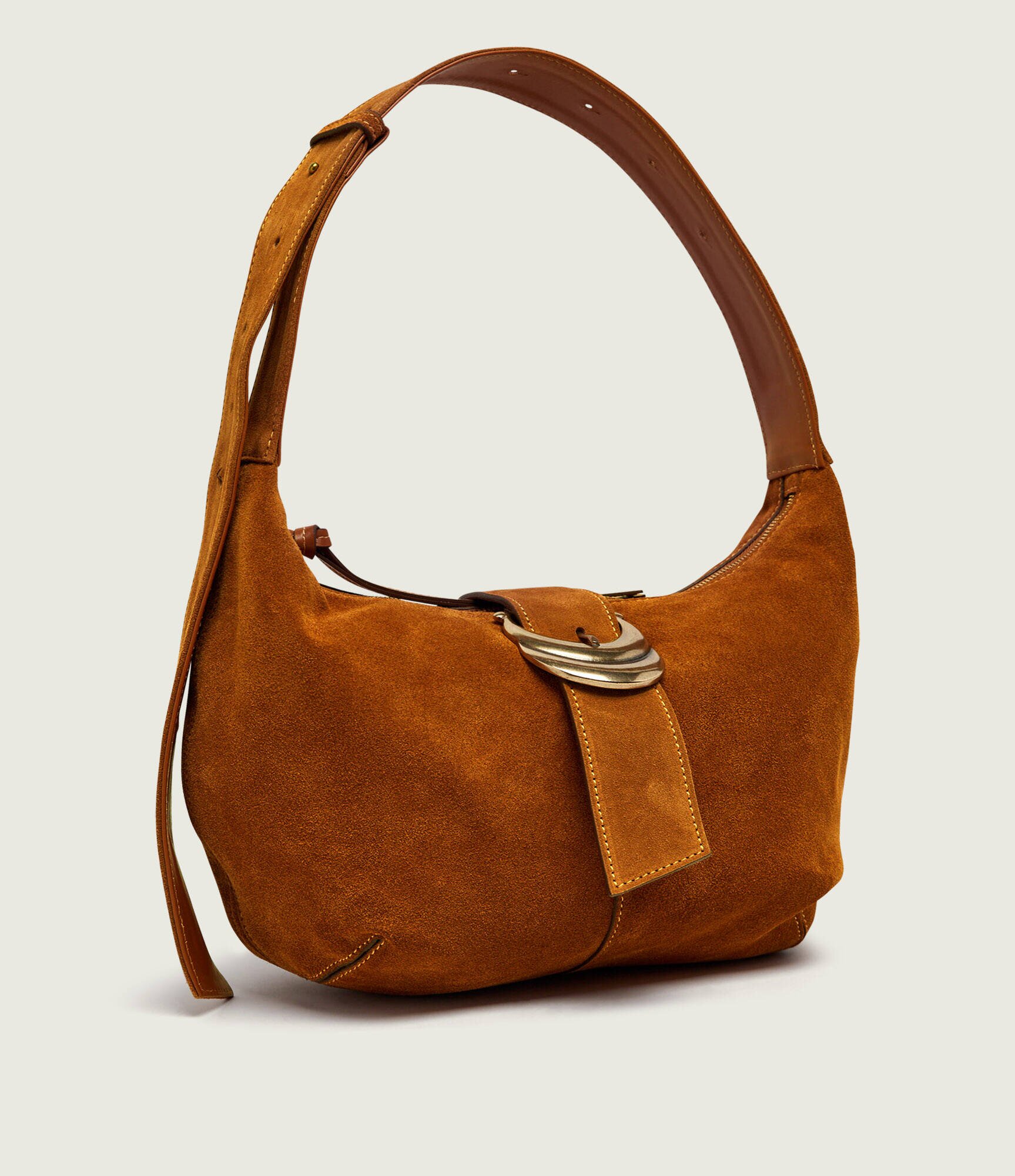 BA&SH Hobo YOUYOU | piele întoarsă