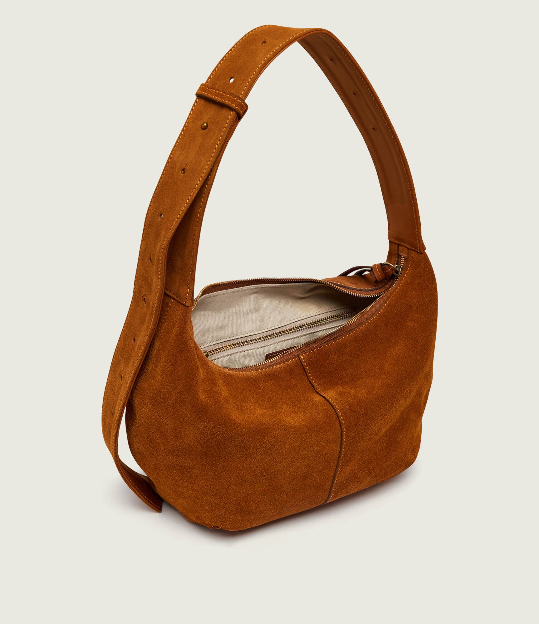 BA&SH Hobo YOUYOU | piele întoarsă