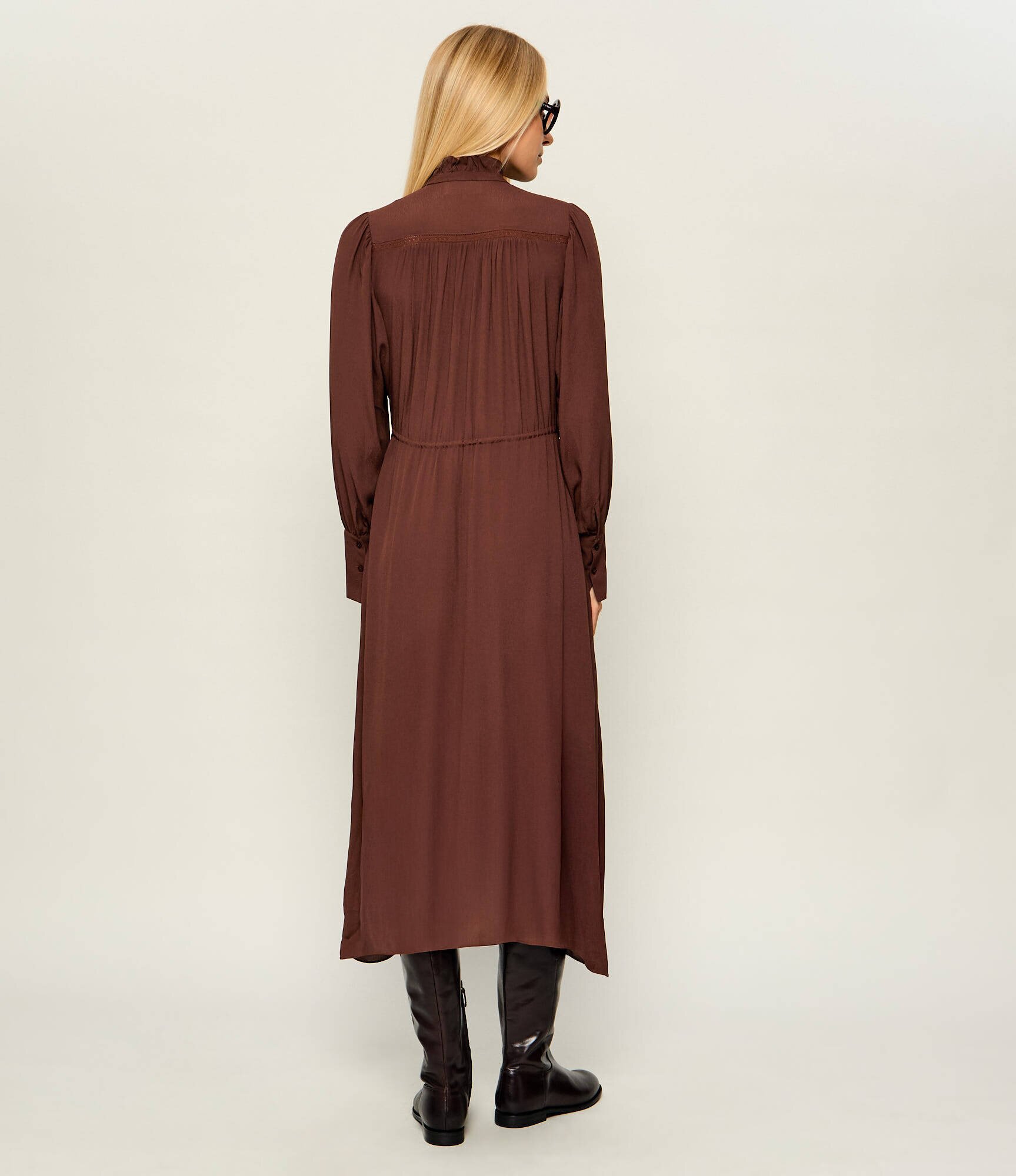 BA&SH Rochie Bruna