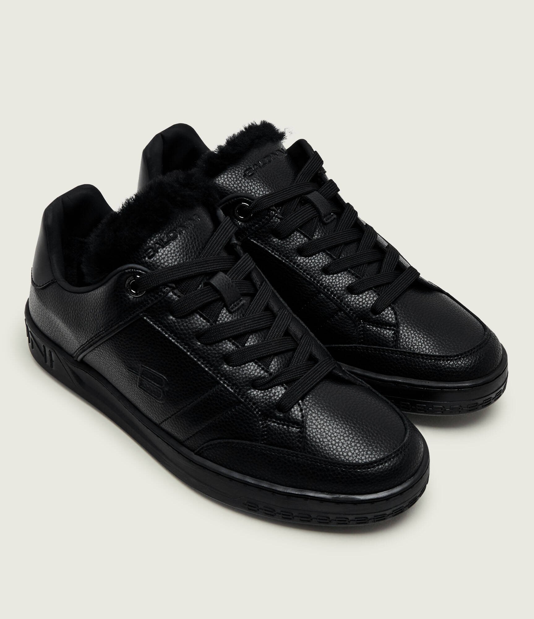 Baldinini De piele căptușite sneakers | shearling cu adaos de lână