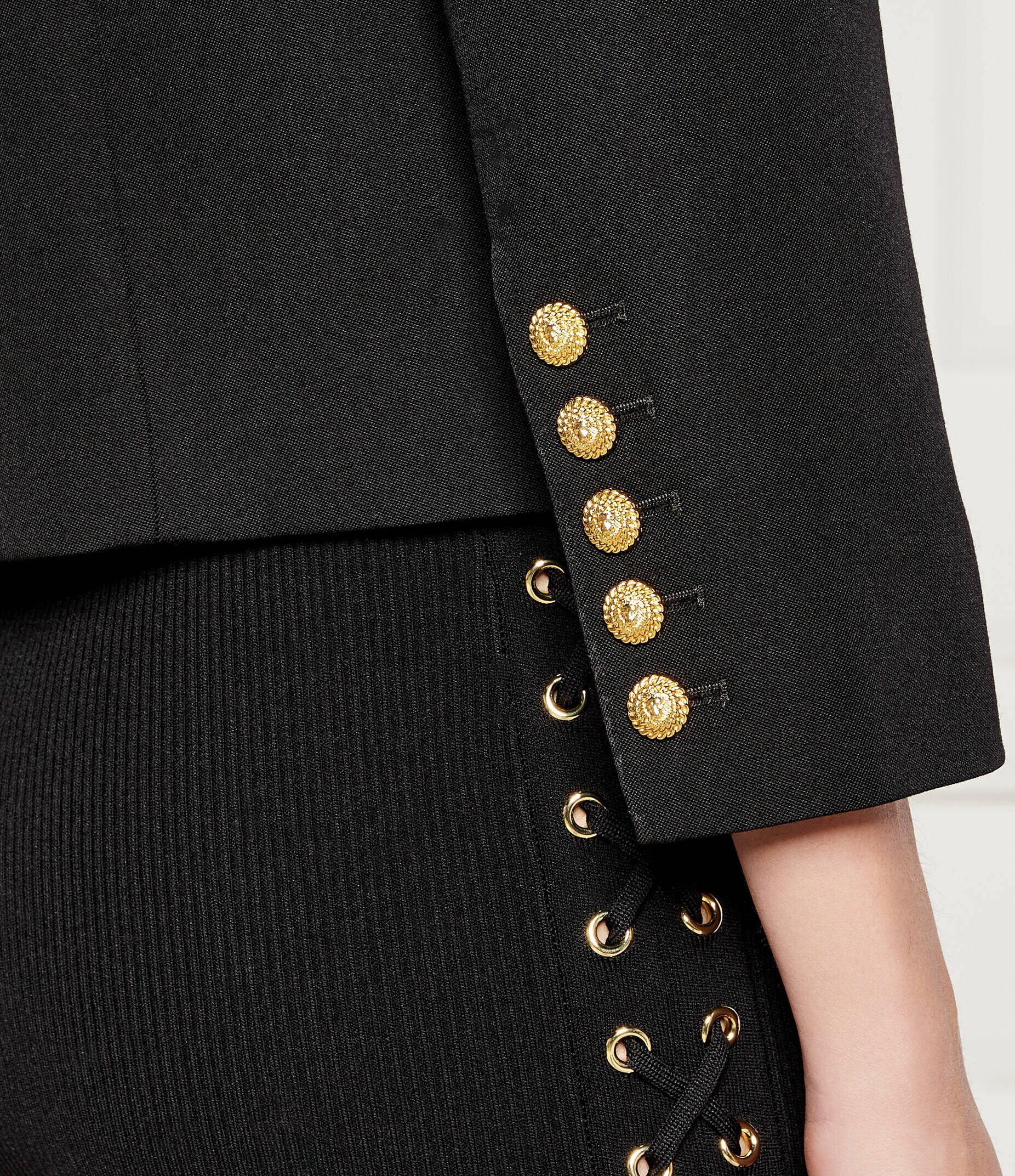 Balmain De lână jachetă | Regular Fit