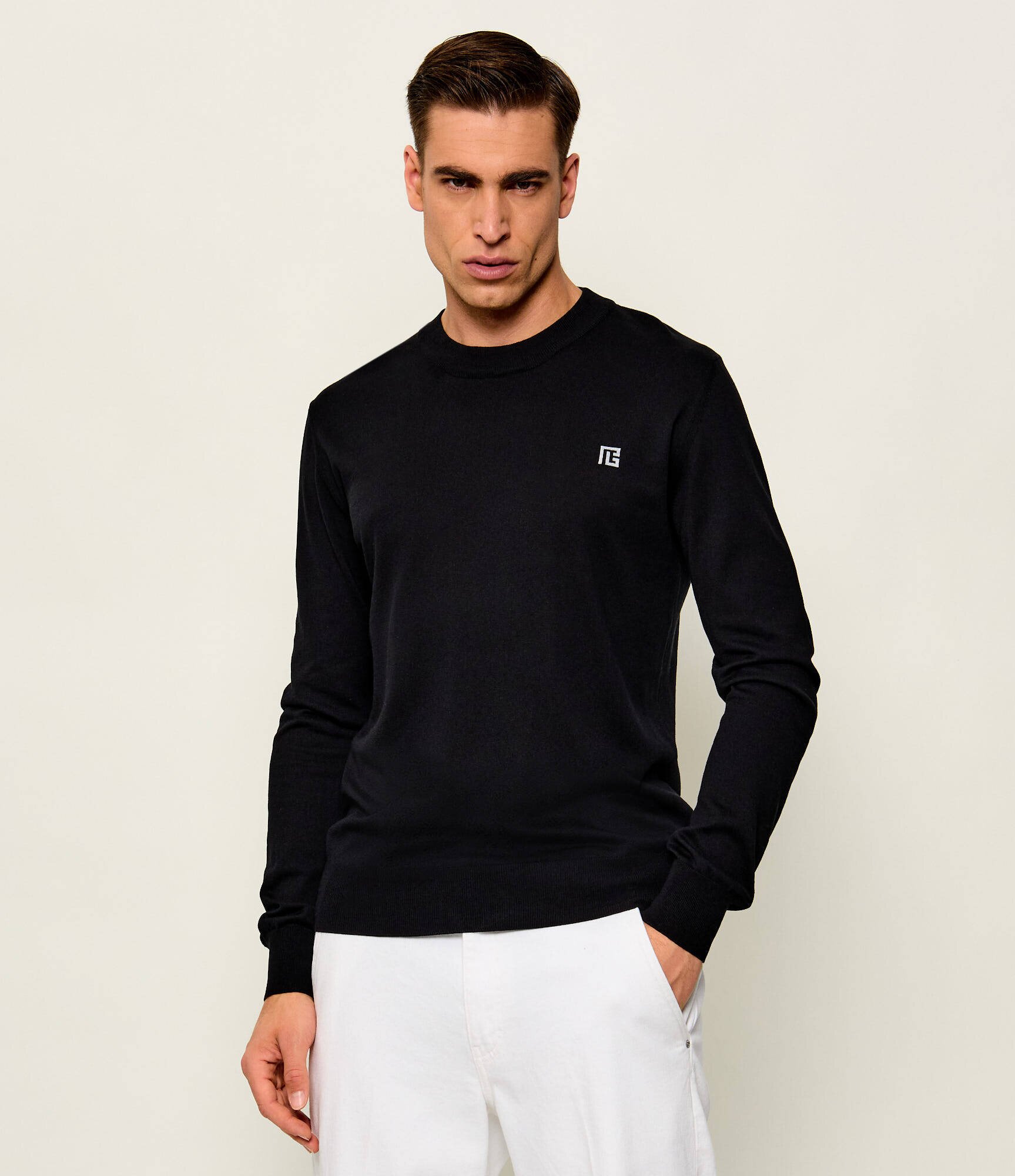 Balmain De mătase pulover | regular fit