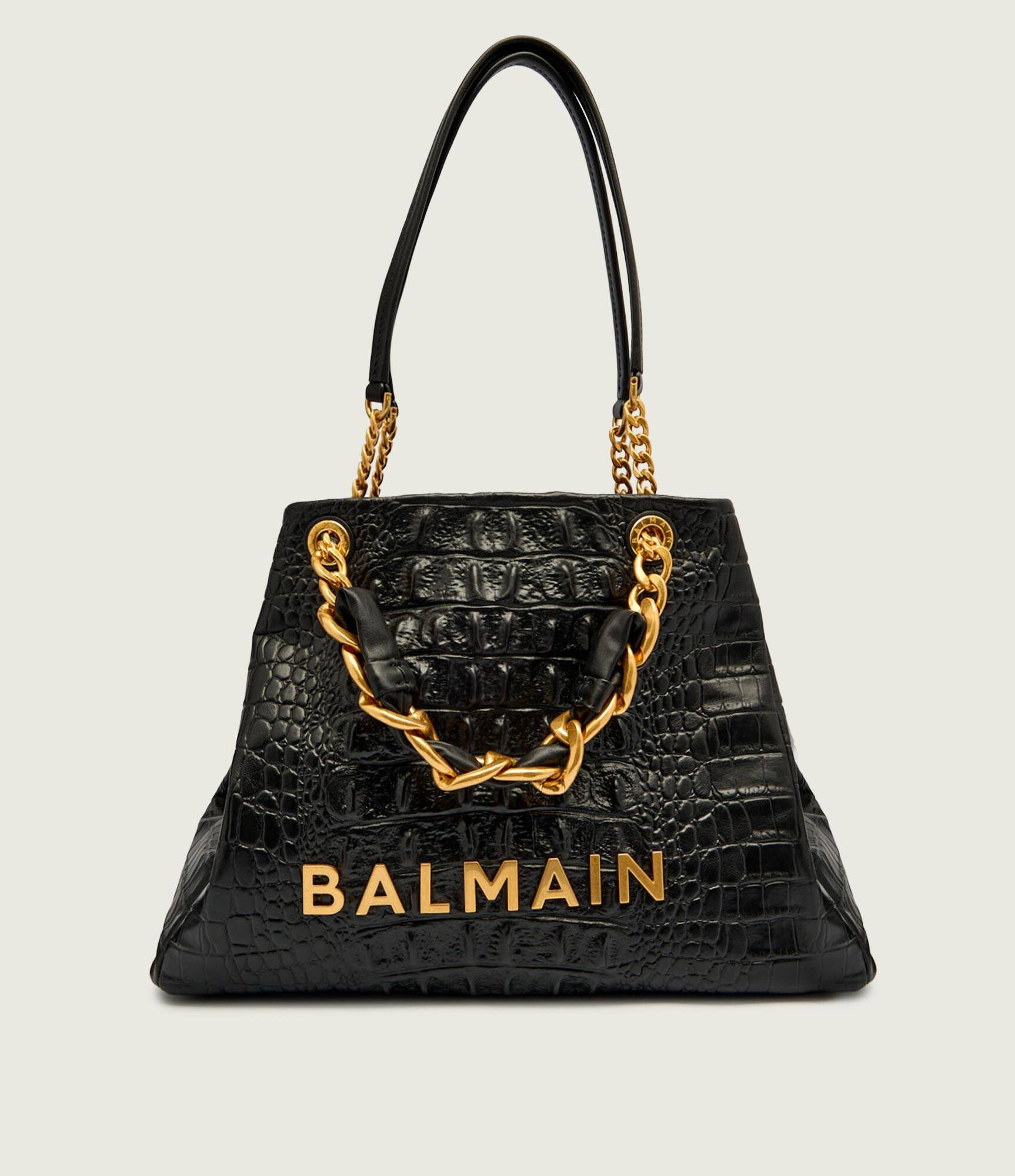 Balmain De piele geantă pe umăr 1945 SOFT SMALL