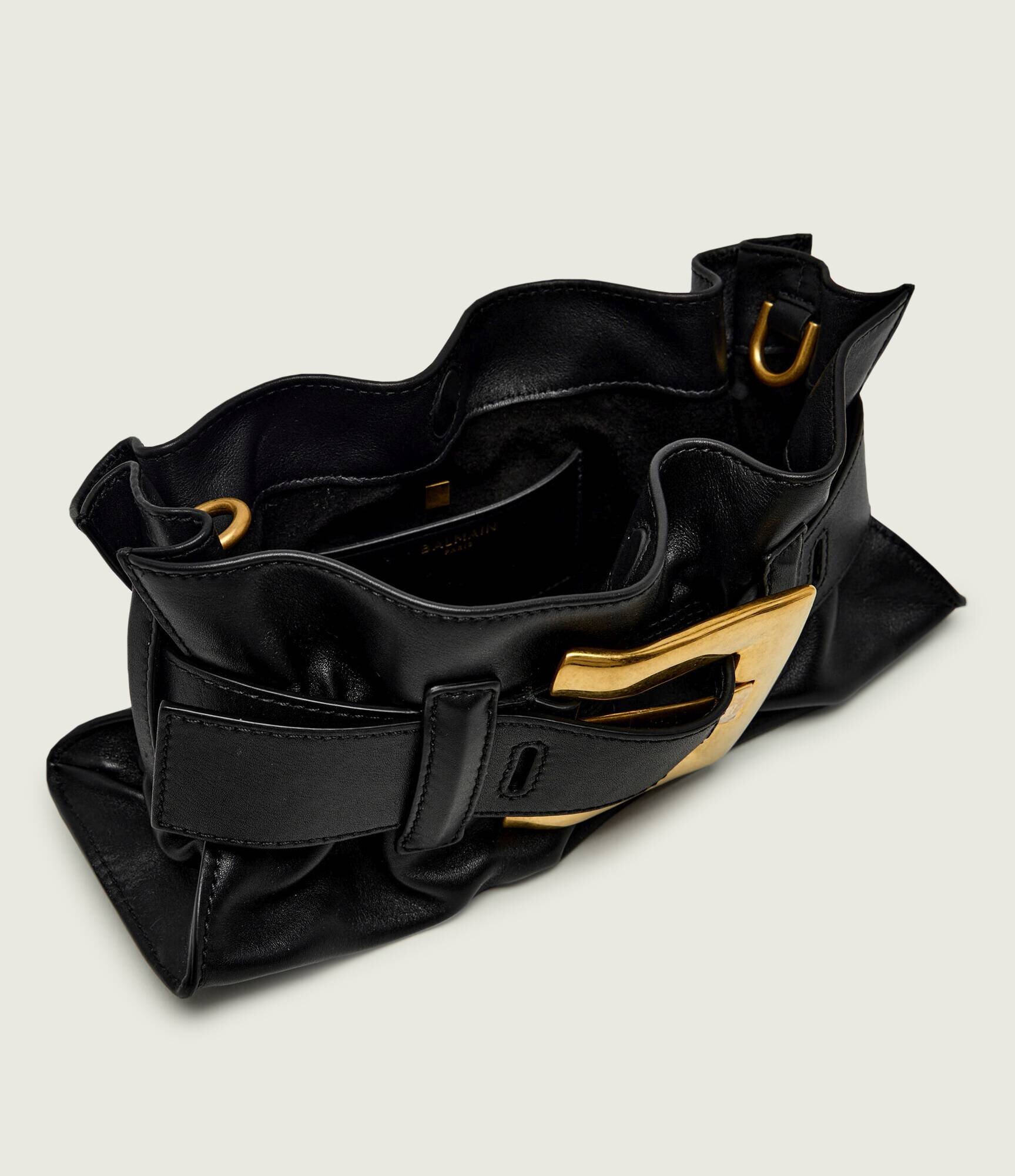 Balmain De piele geantă pe umăr ANTHEM MINI