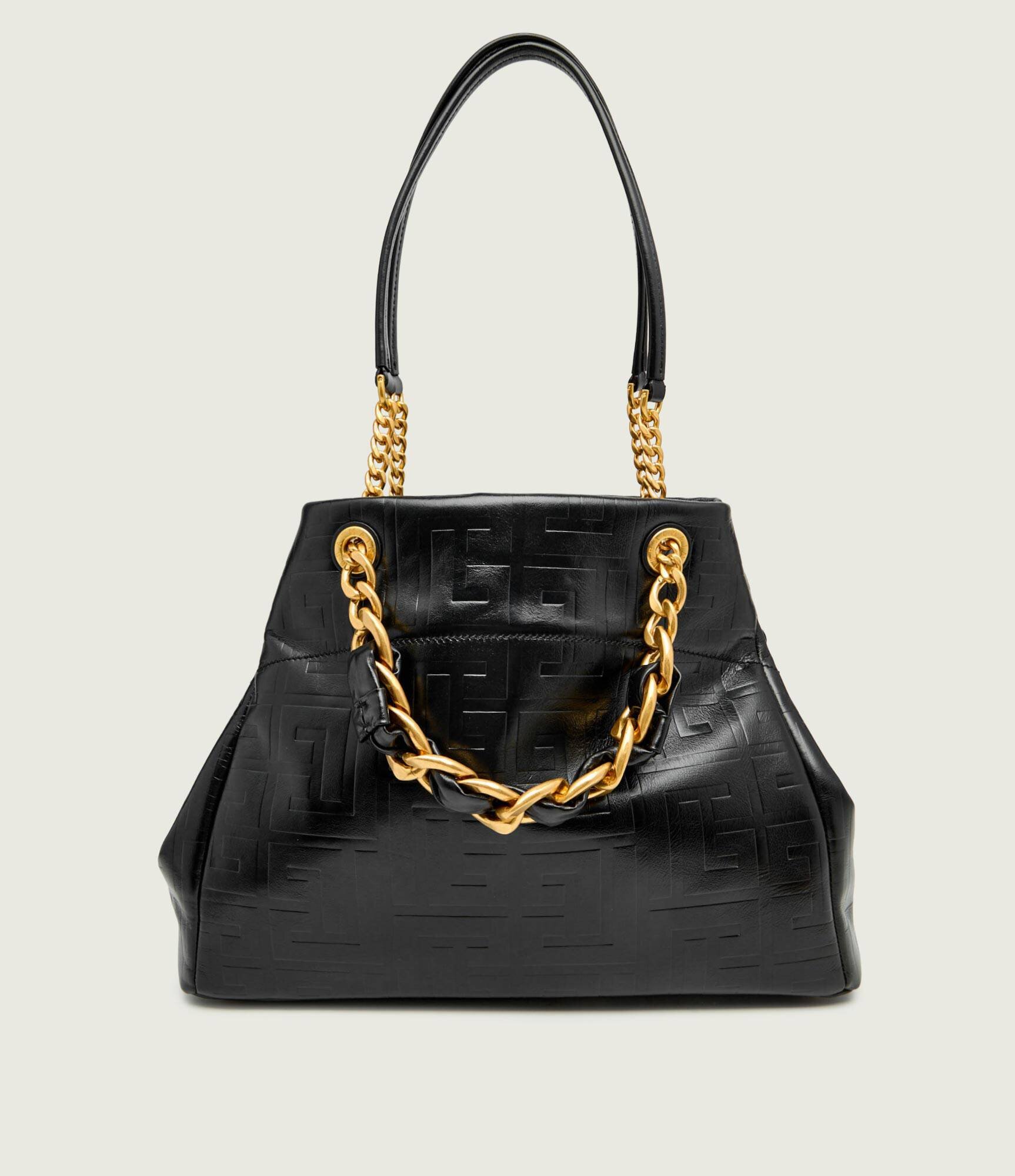 Balmain De piele geantă shopper 1945 SOFT