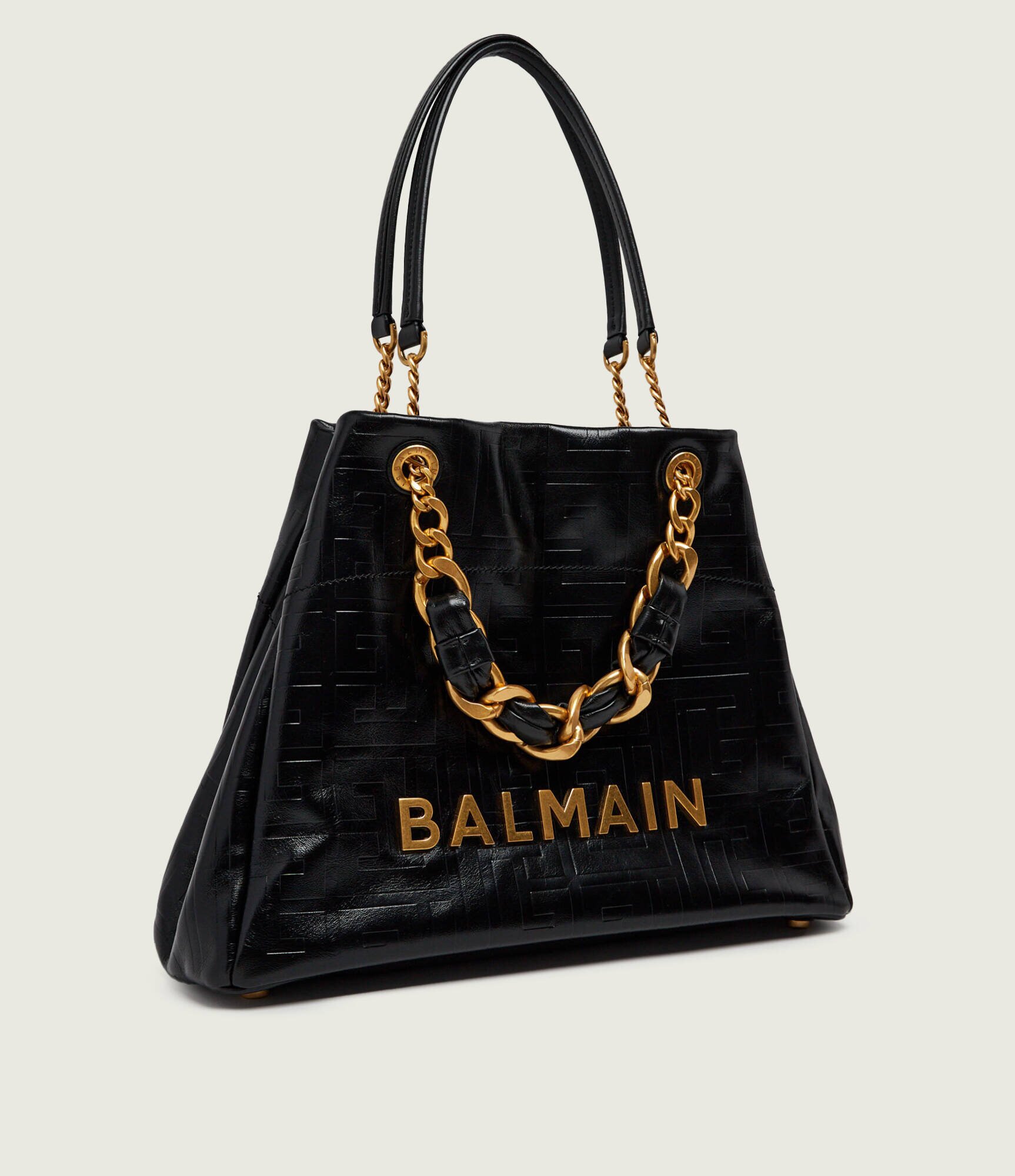 Balmain De piele geantă shopper Endora L