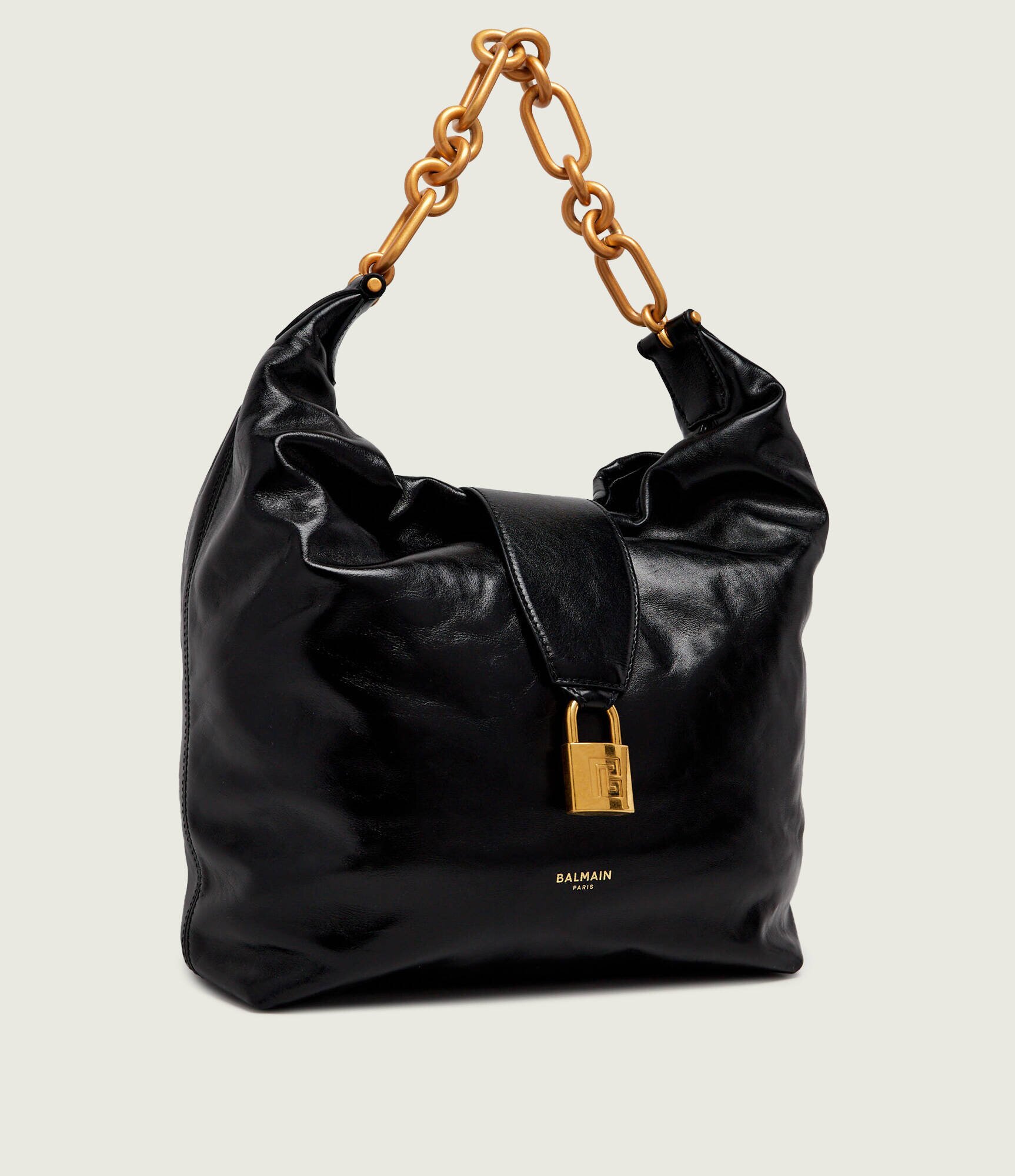 Balmain De piele geantă shopper Sync