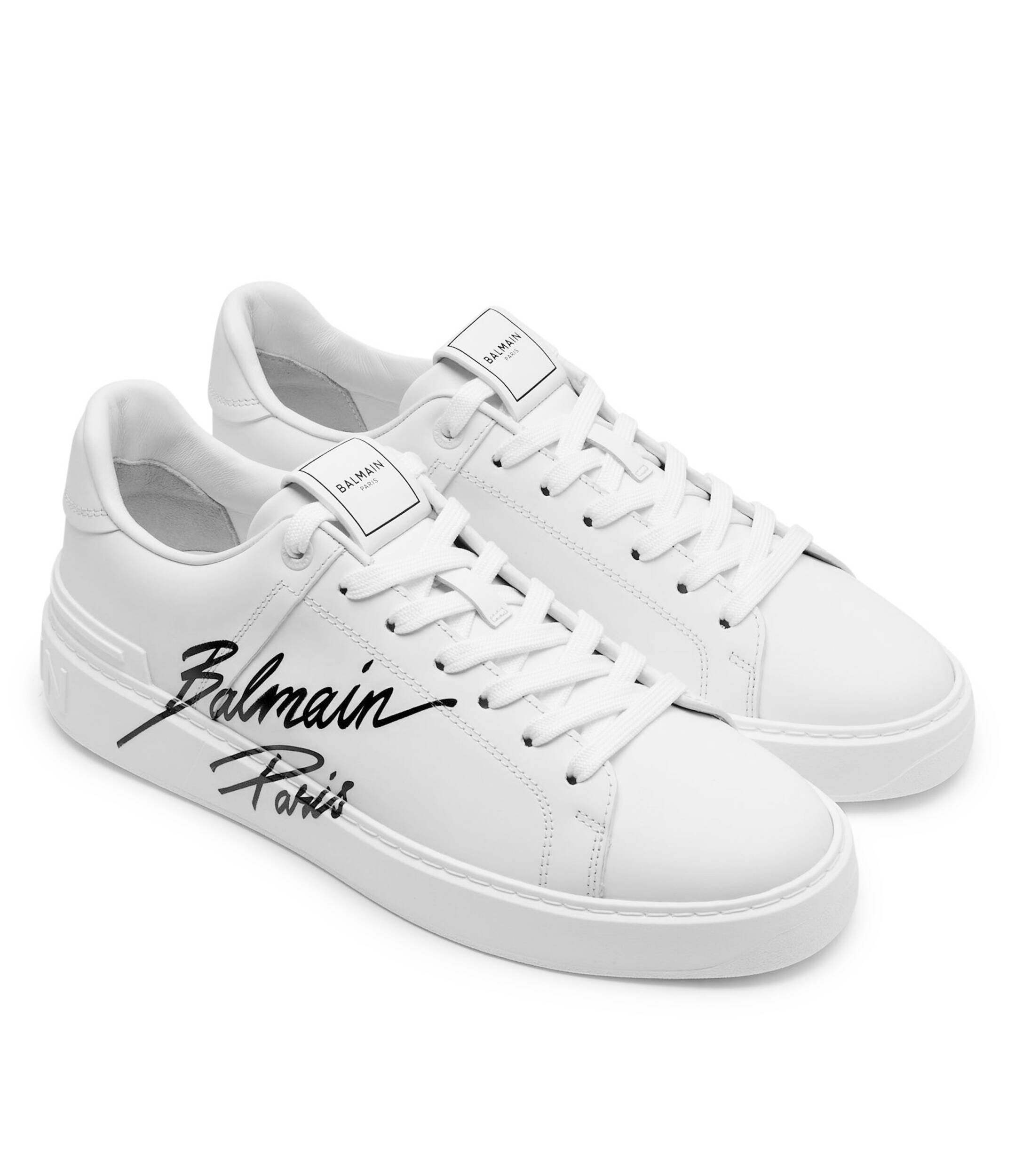 Balmain De piele sneakers B-COURT