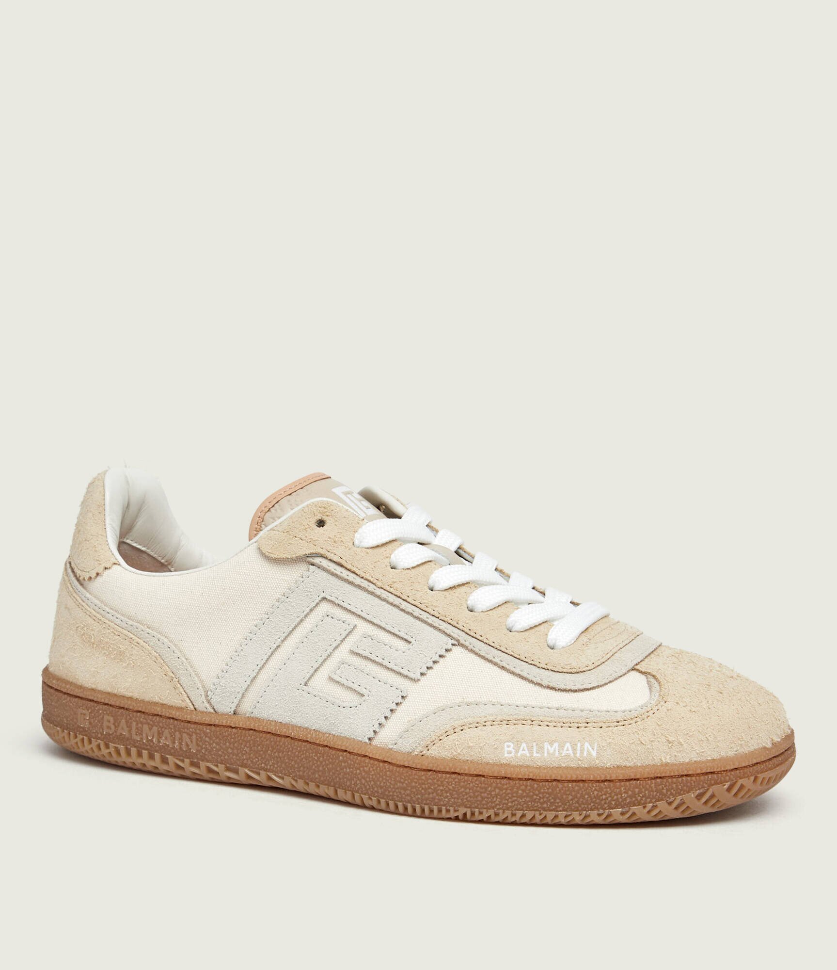 Balmain Sneakers | piele întoarsă