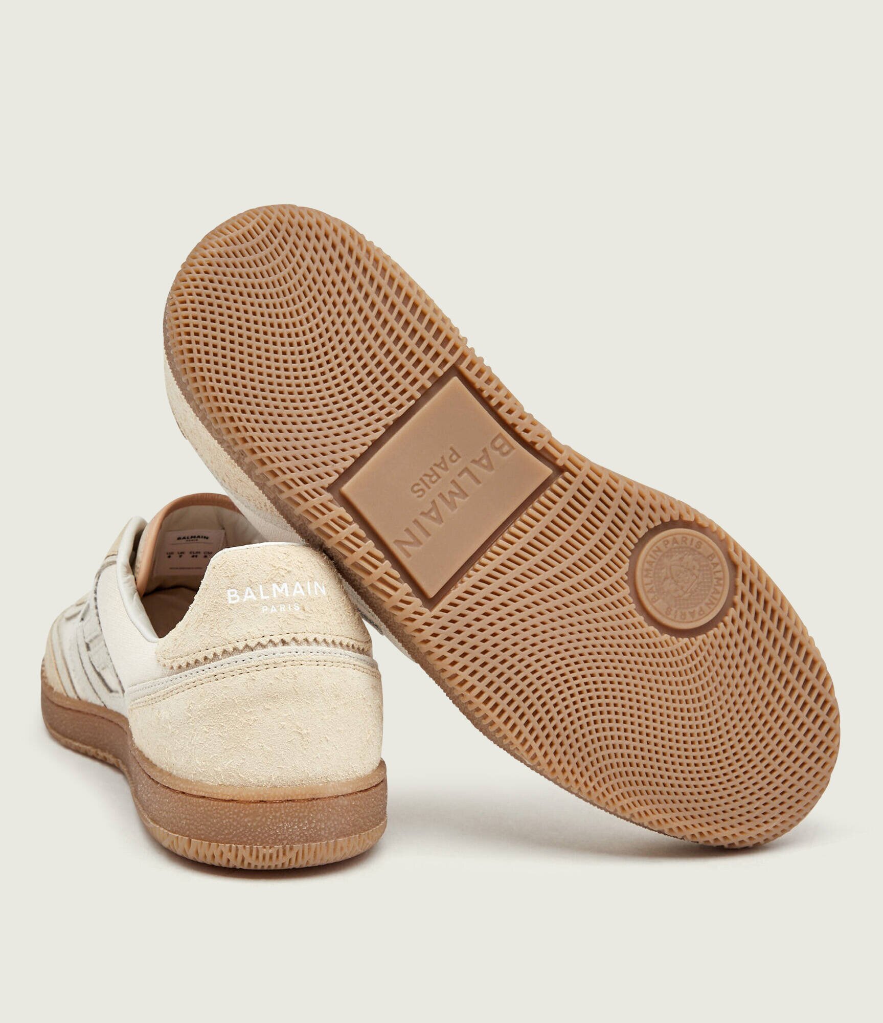 Balmain Sneakers | piele întoarsă