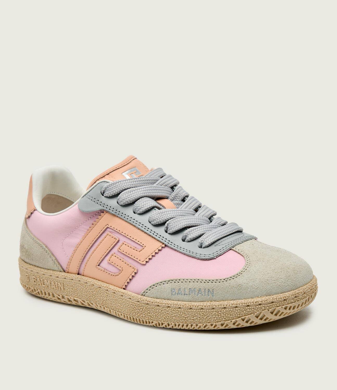 Balmain Sneakers | piele întoarsă