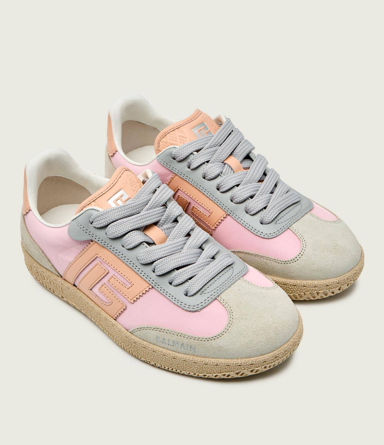 Balmain Sneakers | piele întoarsă