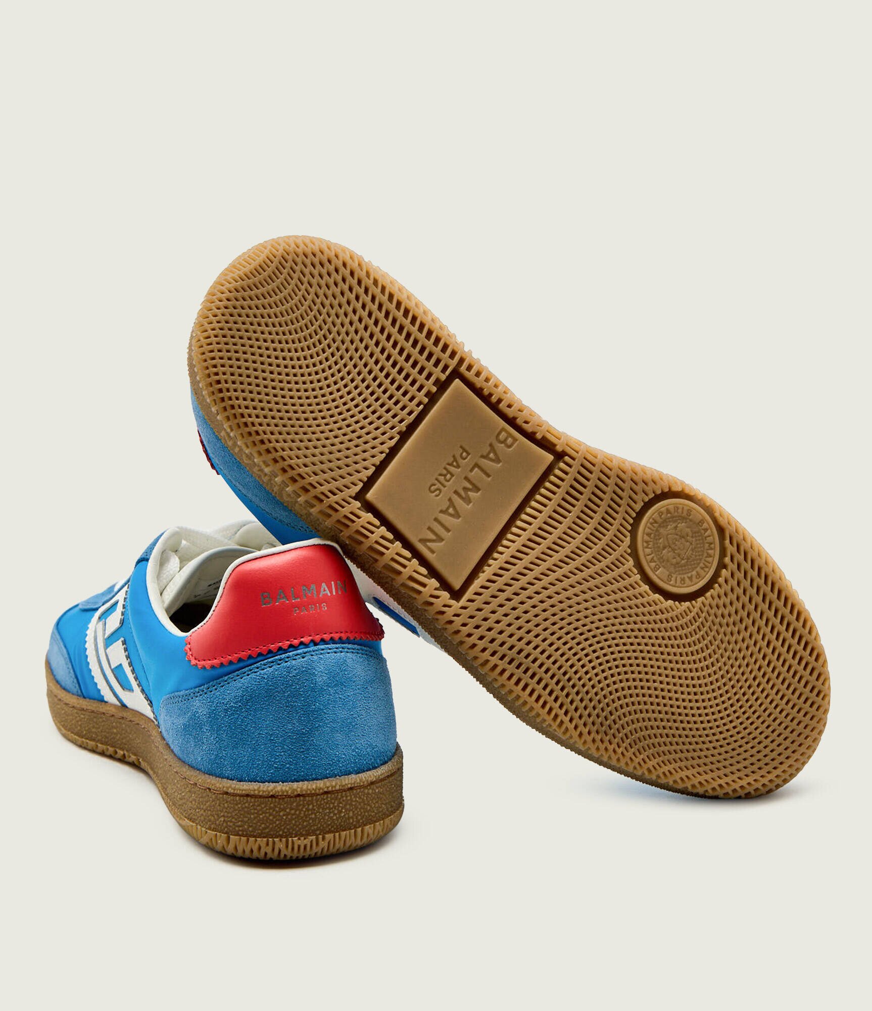 Balmain Sneakers | piele întoarsă