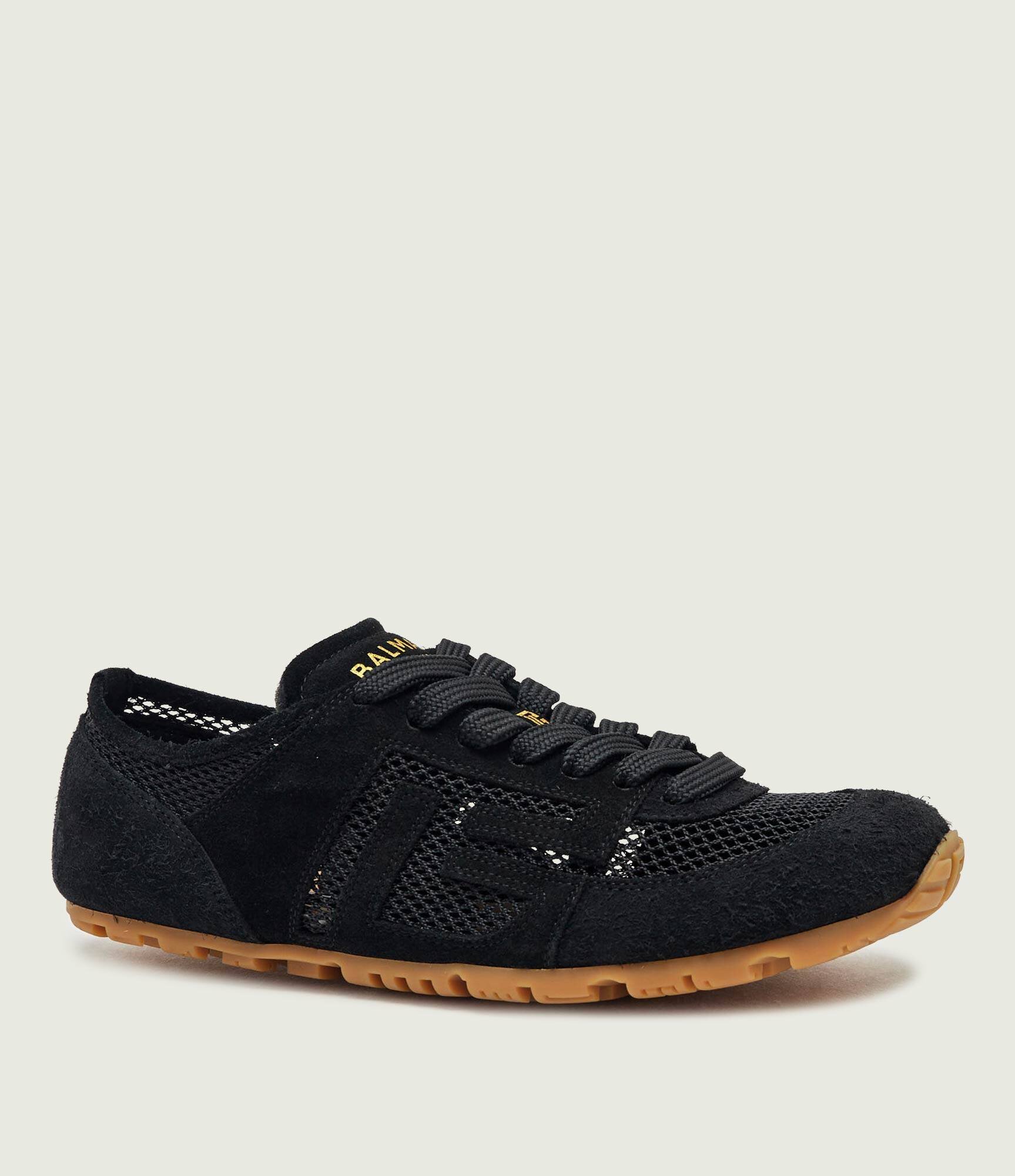 Balmain Sneakers Racer 45 | piele întoarsă