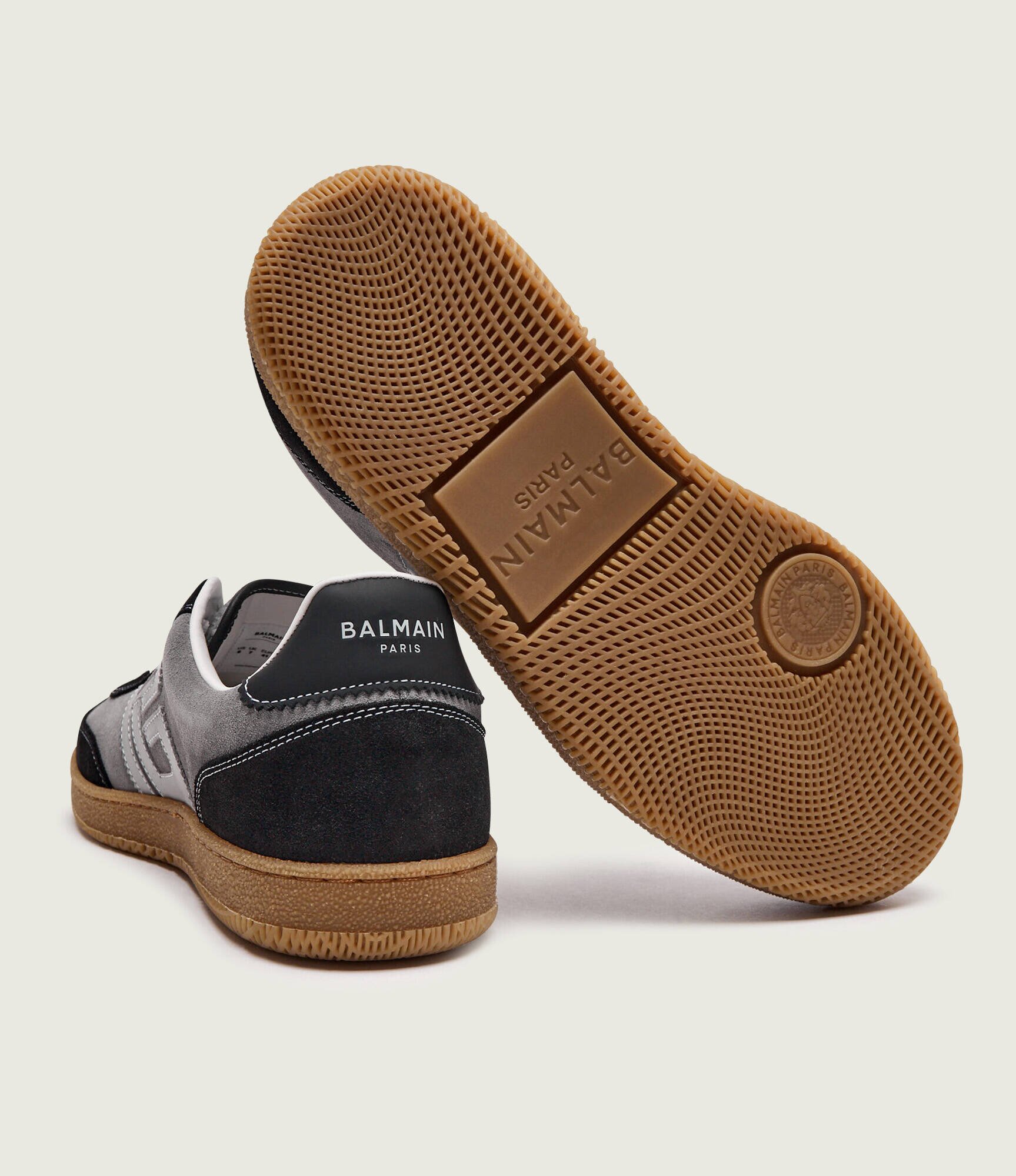 Balmain Sneakers SWAN | piele întoarsă