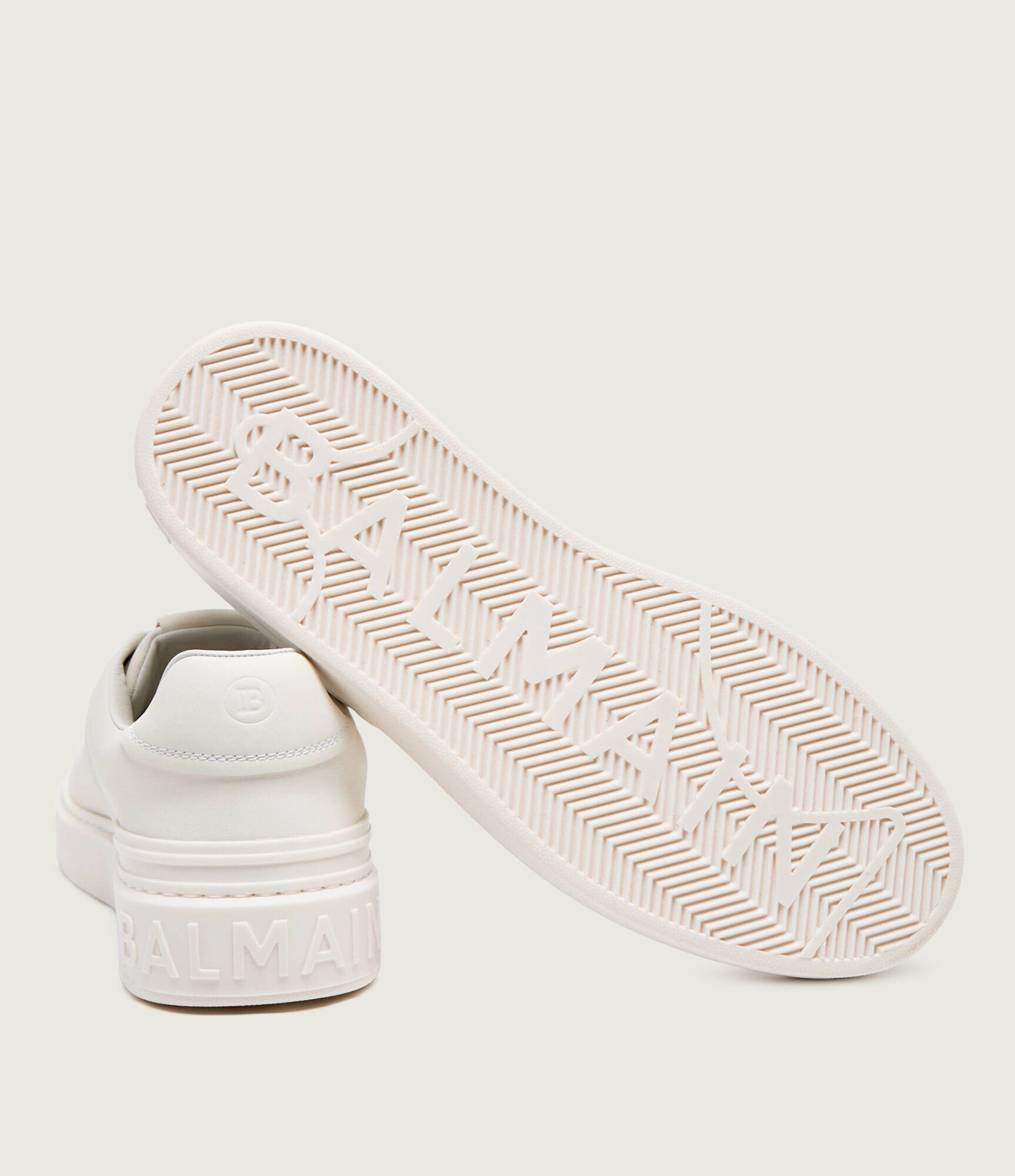 Balmain Teniși din piele B-COURT