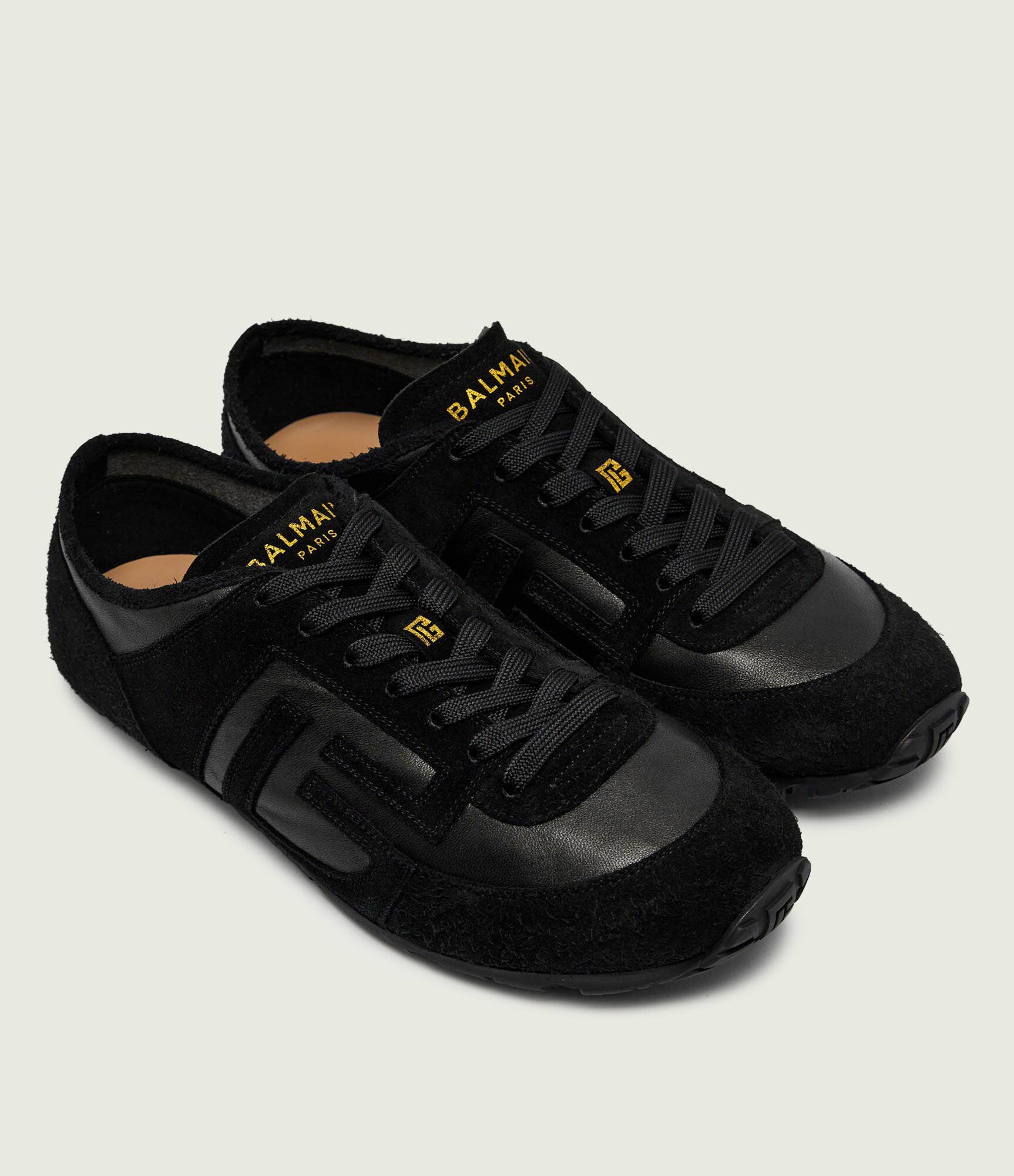 Balmain Teniși din piele Racer 45 | piele întoarsă