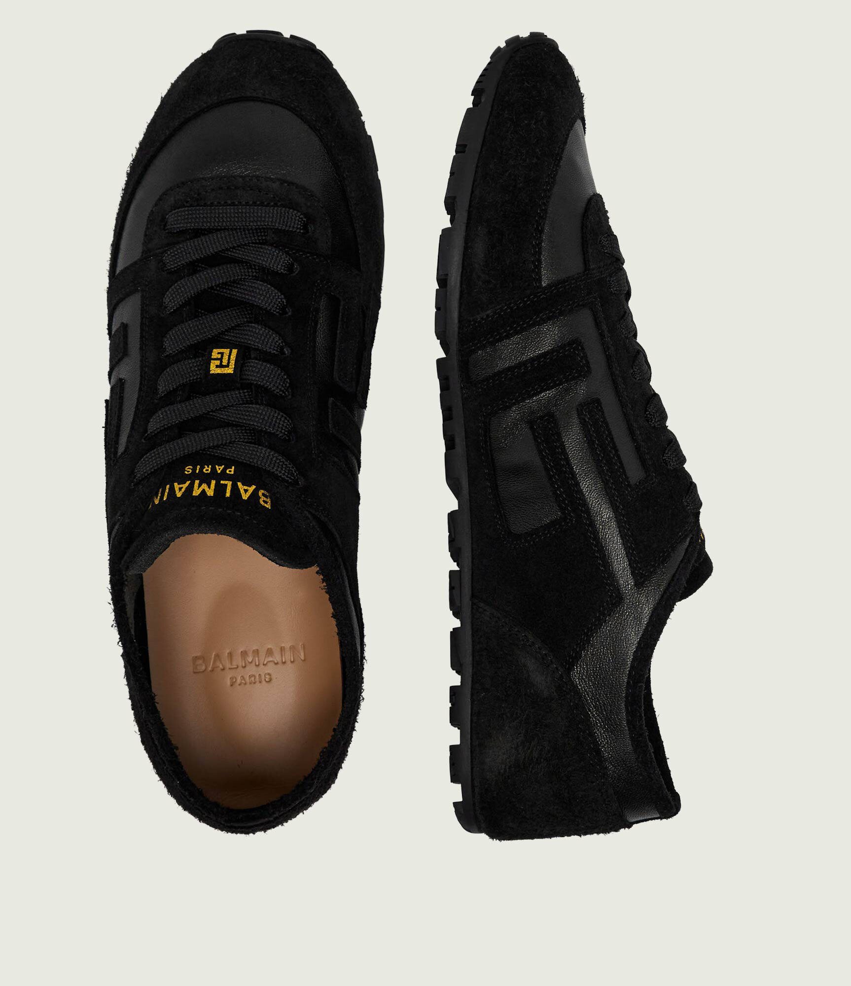 Balmain Teniși din piele Racer 45 | piele întoarsă