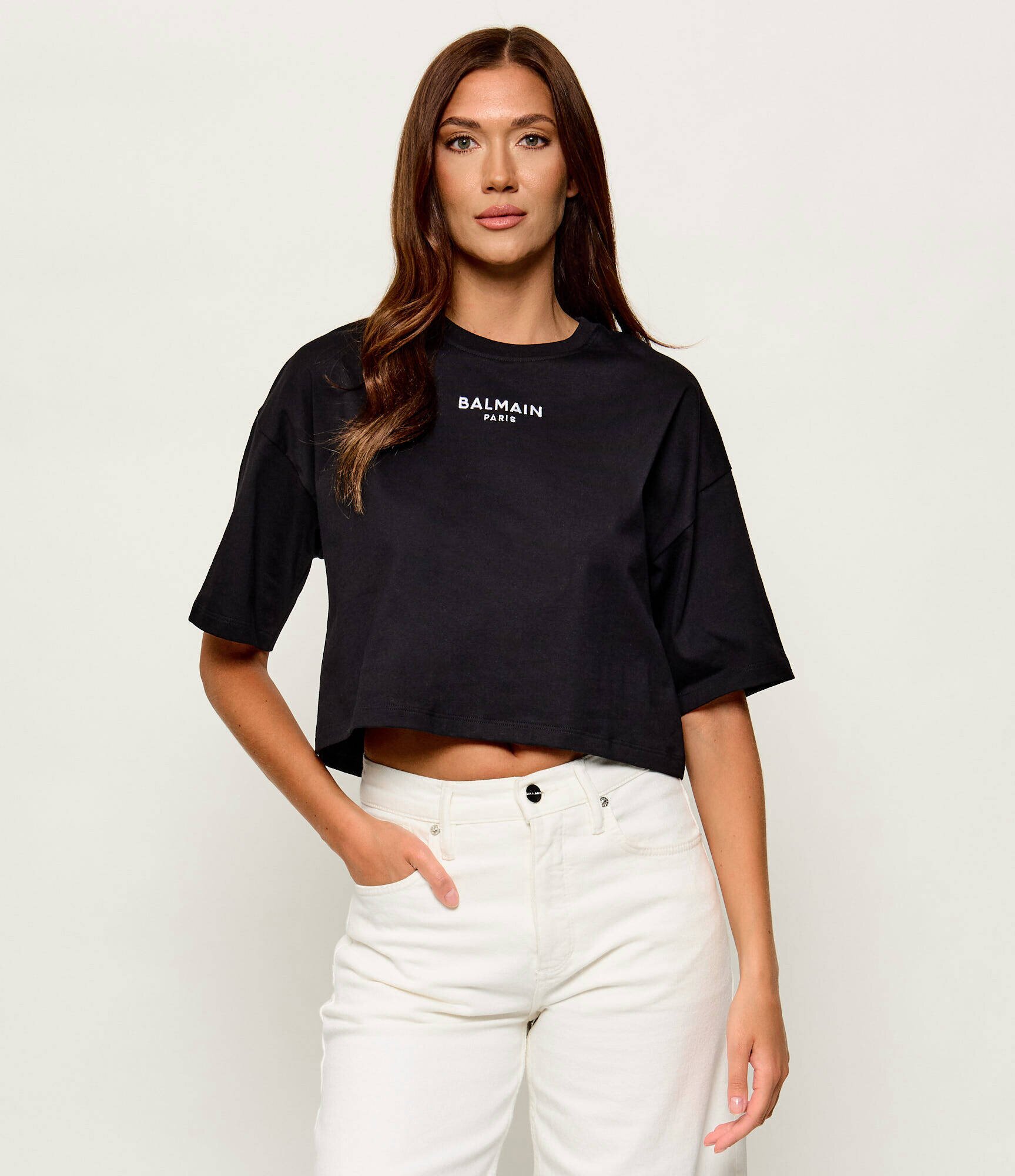 Balmain Tricou | Cropped Fit