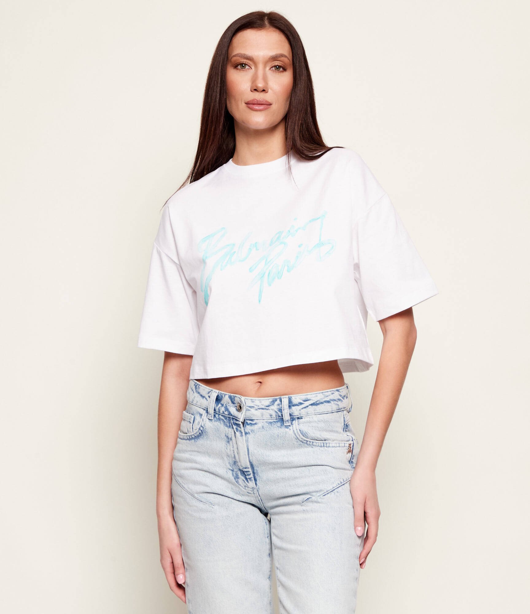 Balmain Tricou | Cropped Fit