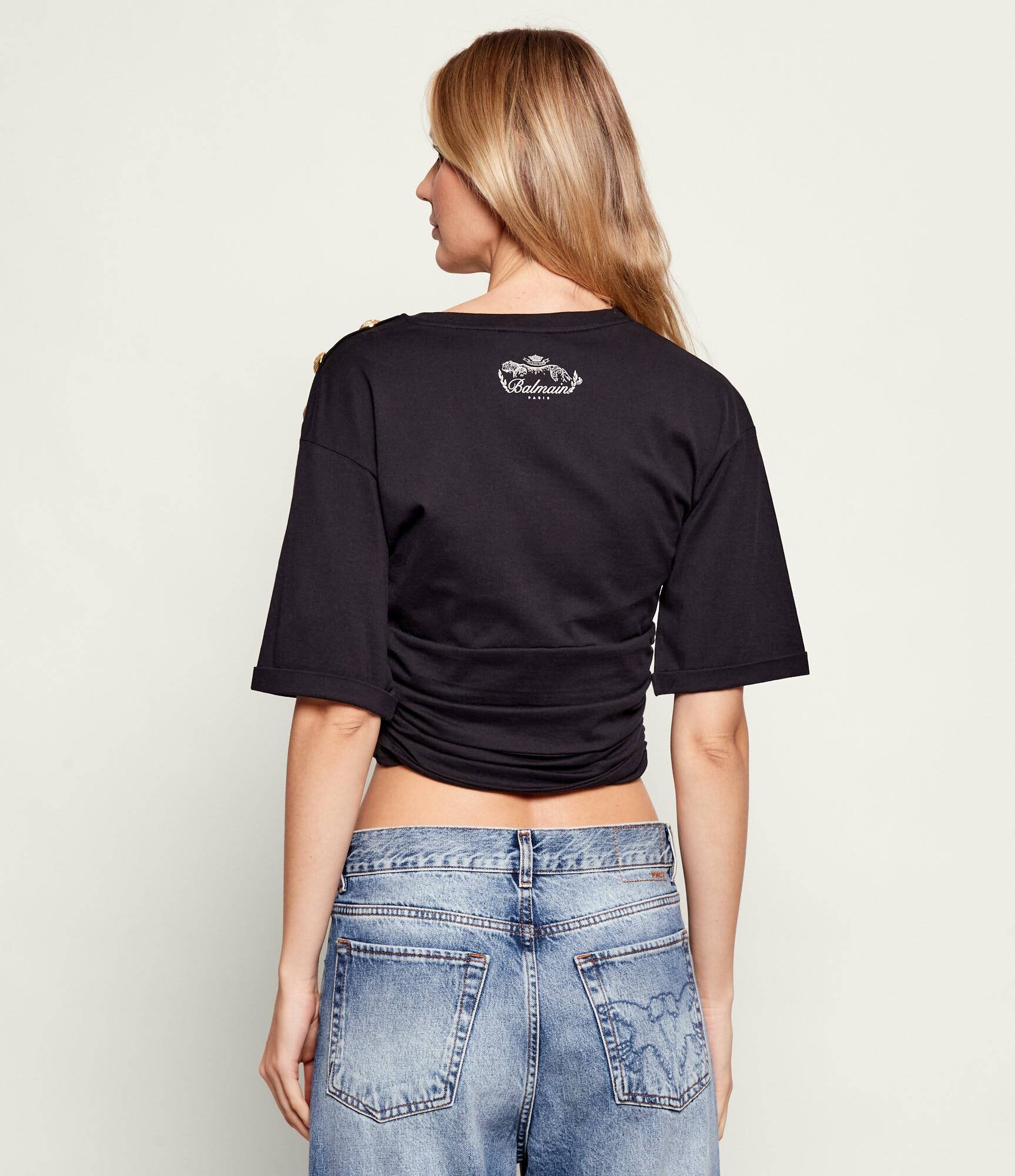 Balmain Tricou | Cropped Fit