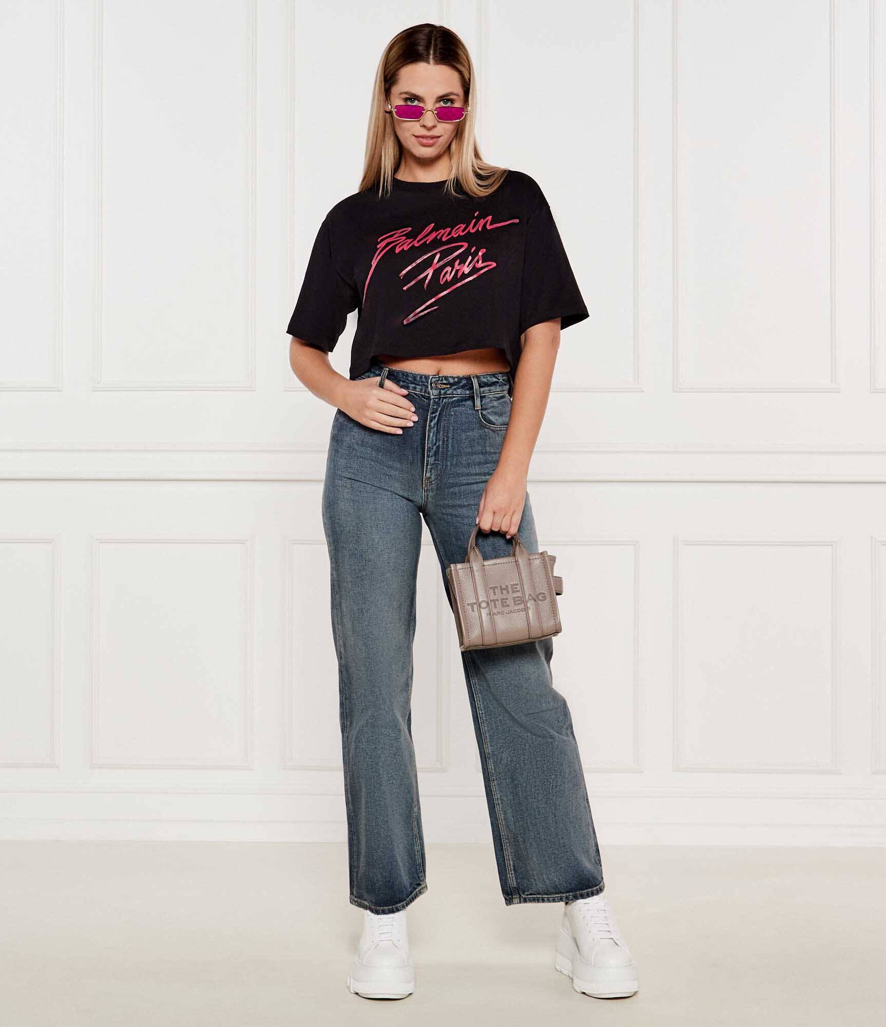 Balmain Tricou | Cropped Fit