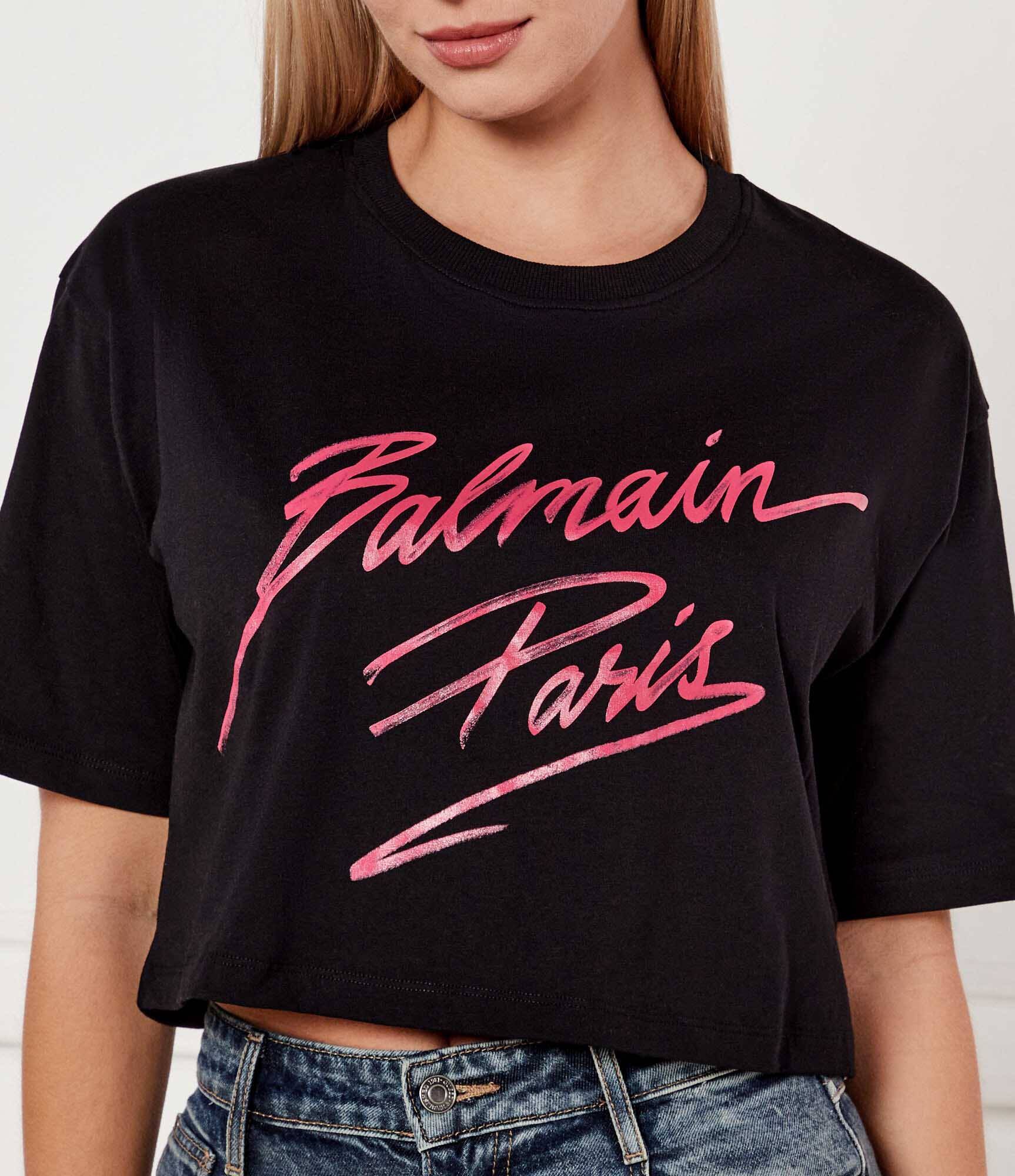 Balmain Tricou | Cropped Fit