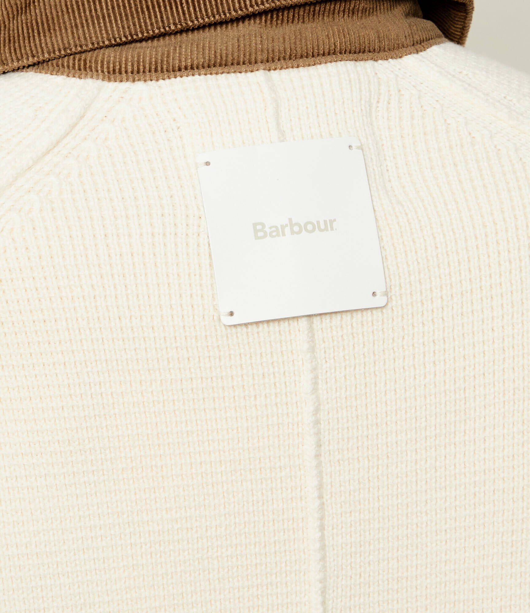 Barbour Cardigan Alverstone | regular fit cu adaos de lână | catifea reiată
