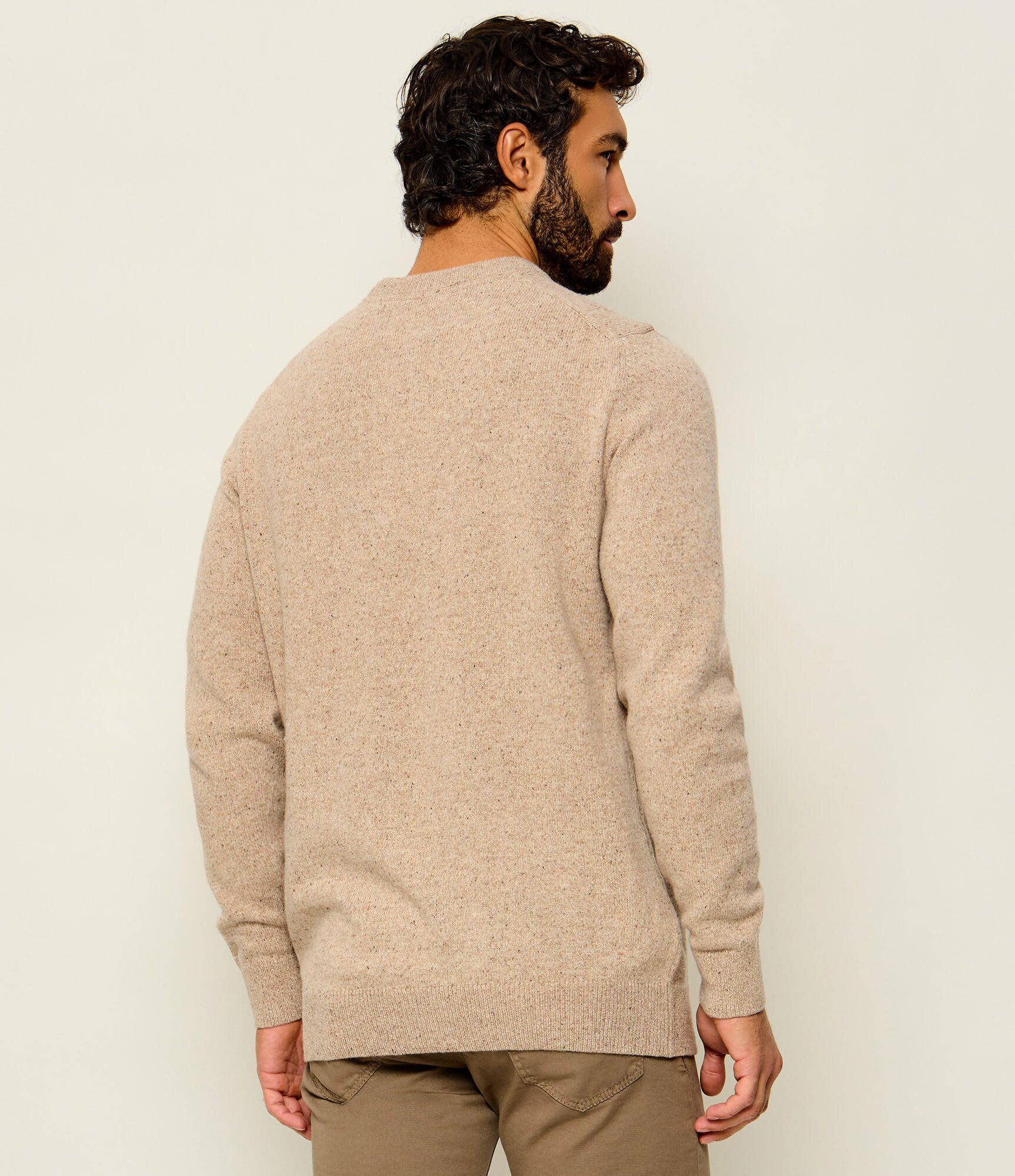 Barbour De lână pulover Tisbury | regular fit cu adaos de mătase