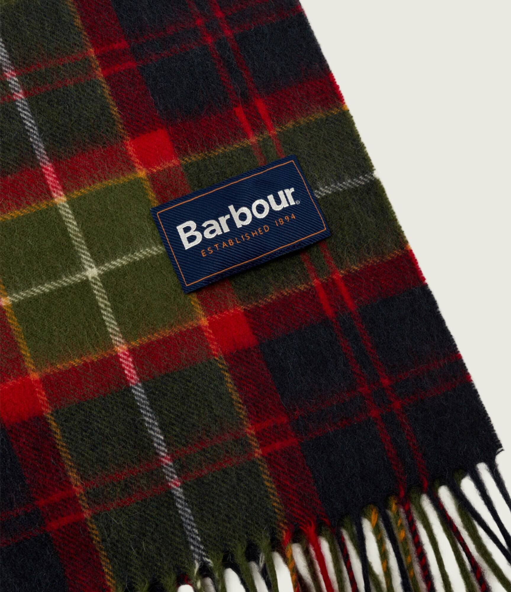 Barbour De lână șal Brack