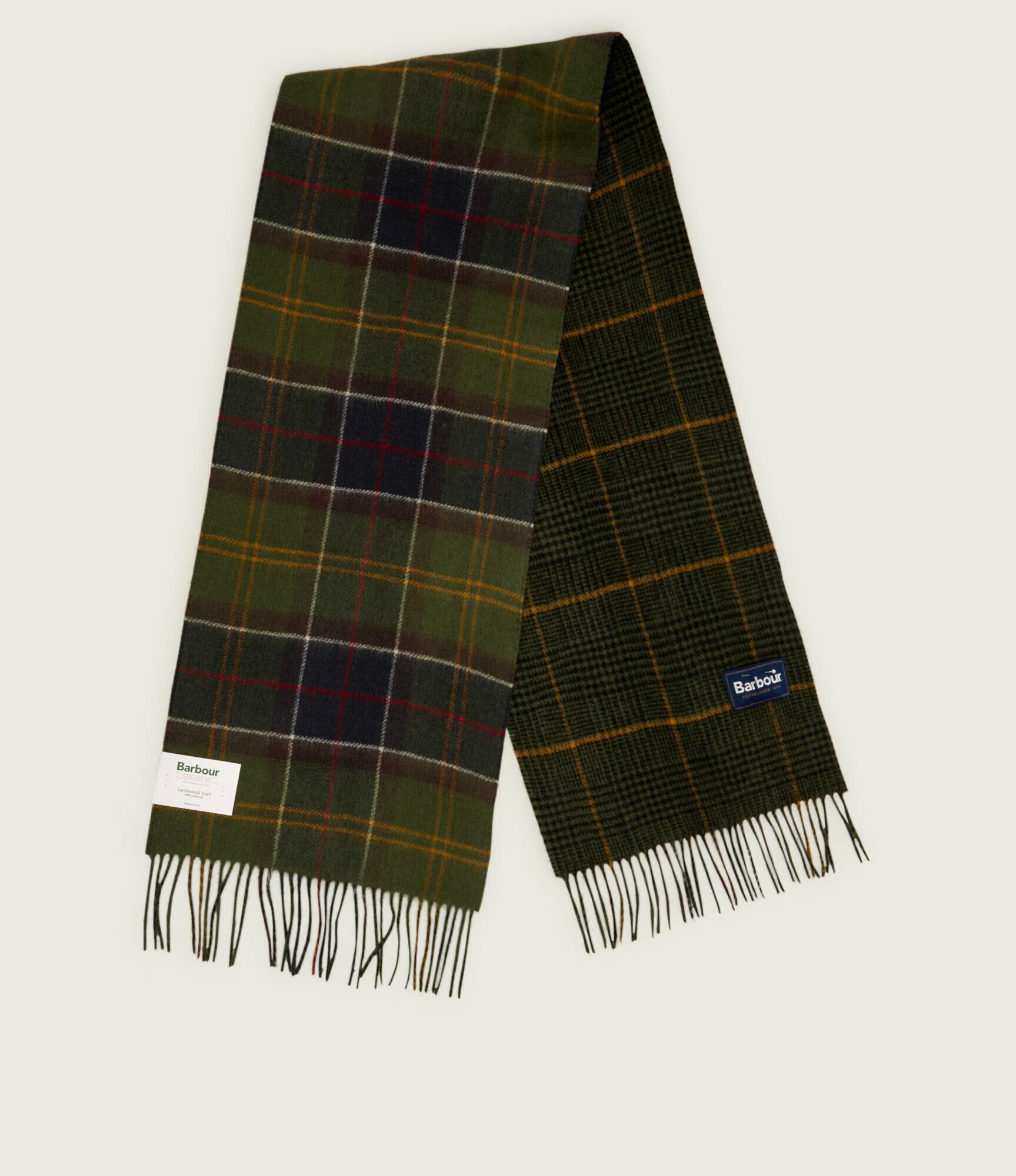 Barbour De lână șal Dramside Reversible