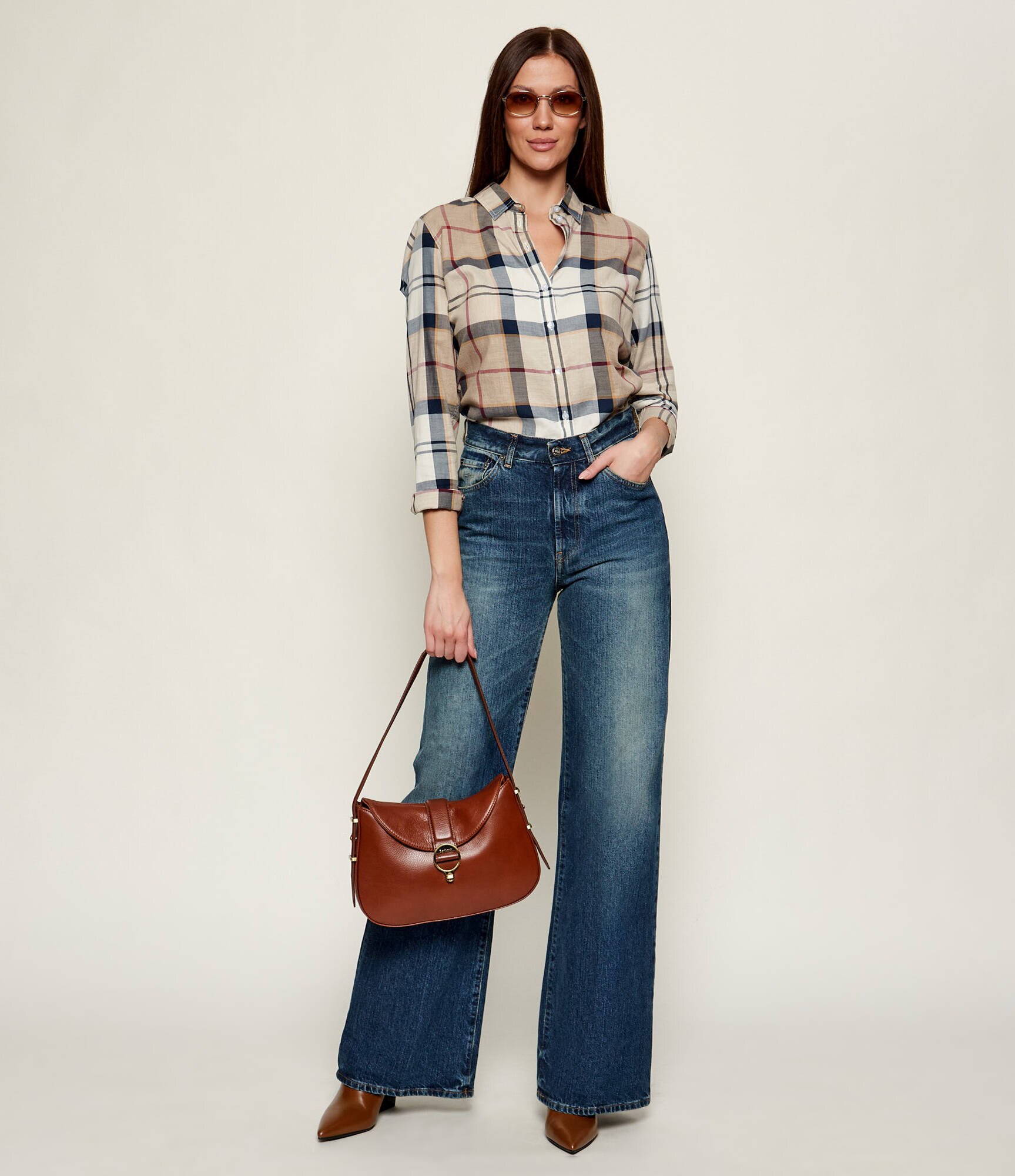 Barbour De piele geantă pe umăr Alder